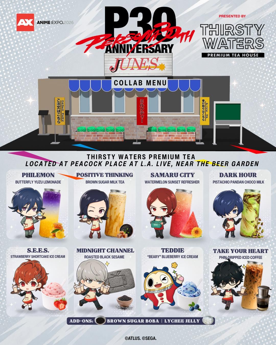 A sweet surprise awaits at Anime Expo! 🍓🧋 Thirsty Waters Premium