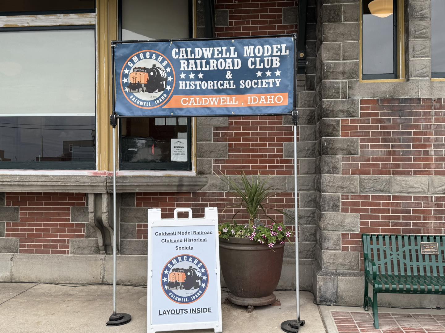 All Aboard at the Weiser Train Depot! If you