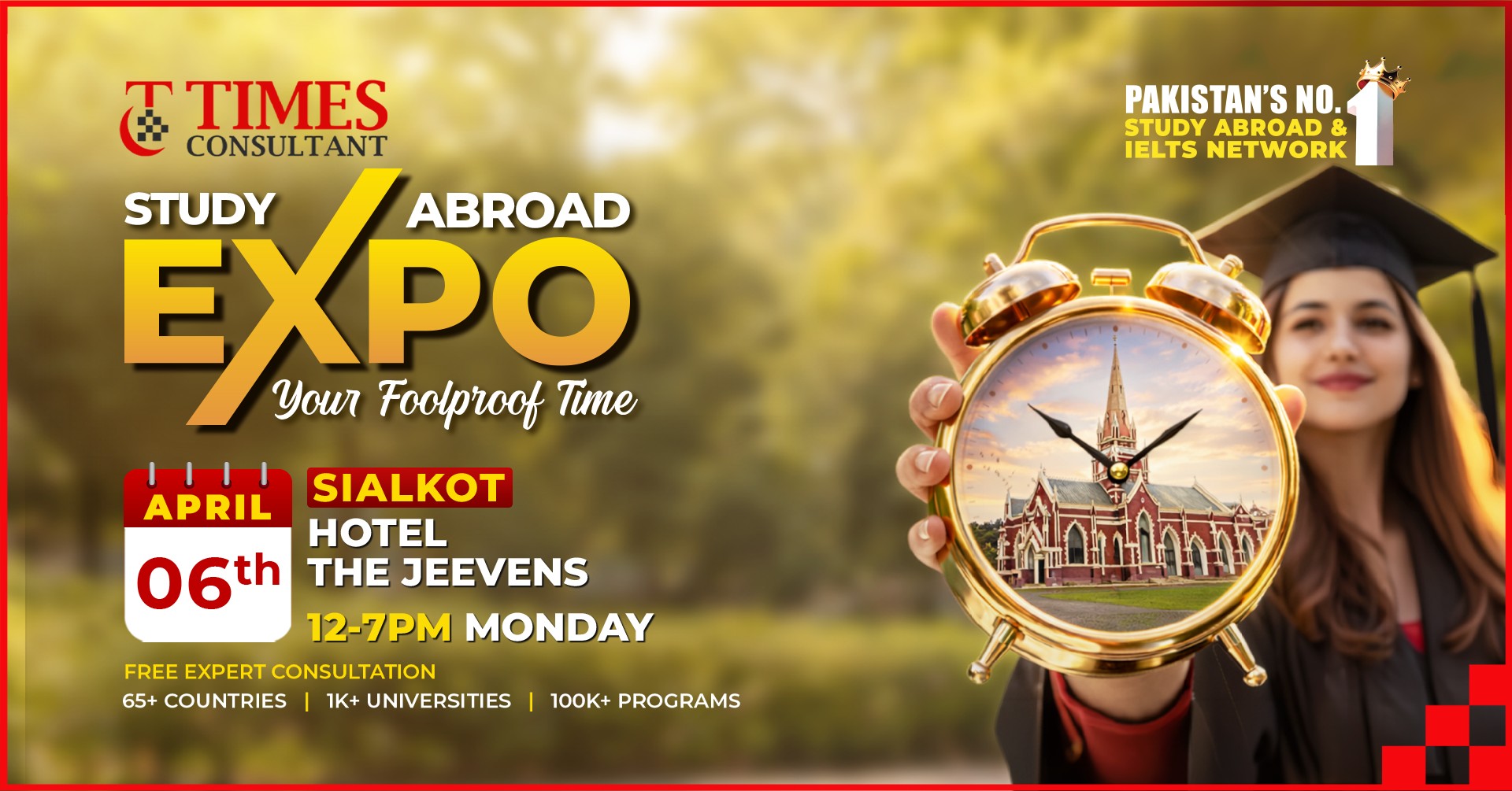 Times Study Abroad Expo Sialkot | April 2026