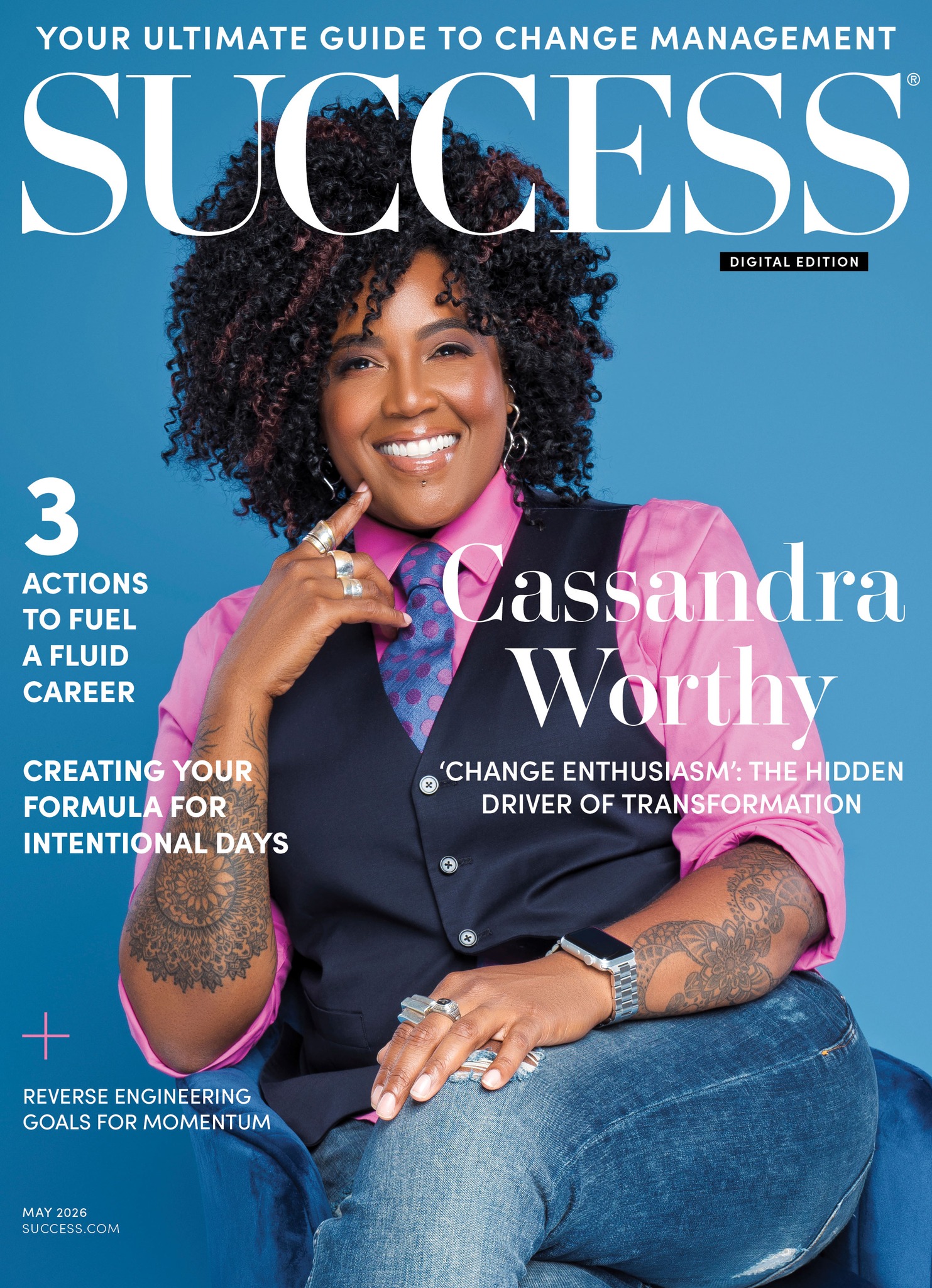 In our May Digital Issue, Cassandra Worthy is helping leaders and 