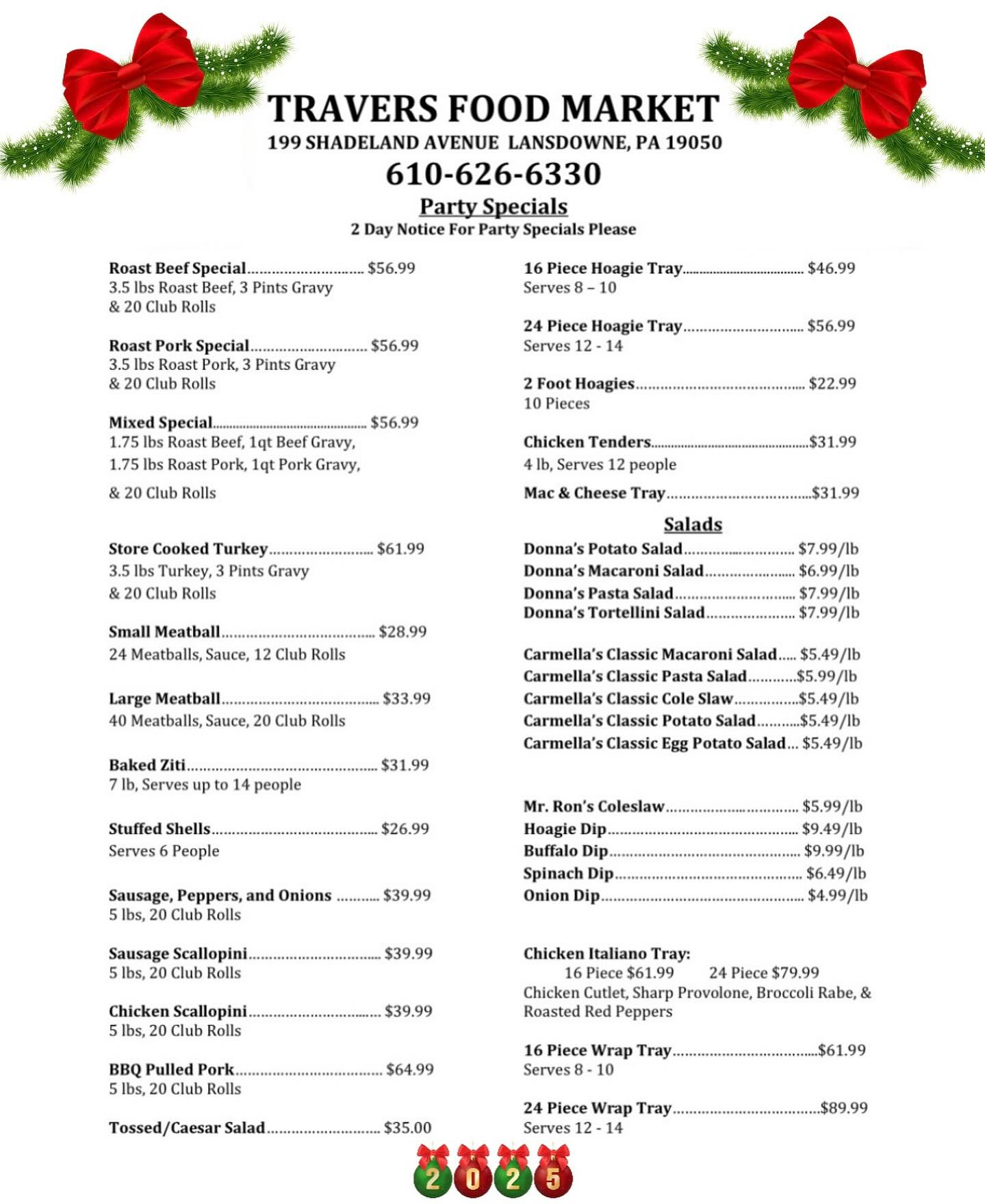 Travers - Let Travers Food Market handle the holiday cooking—so you can ...