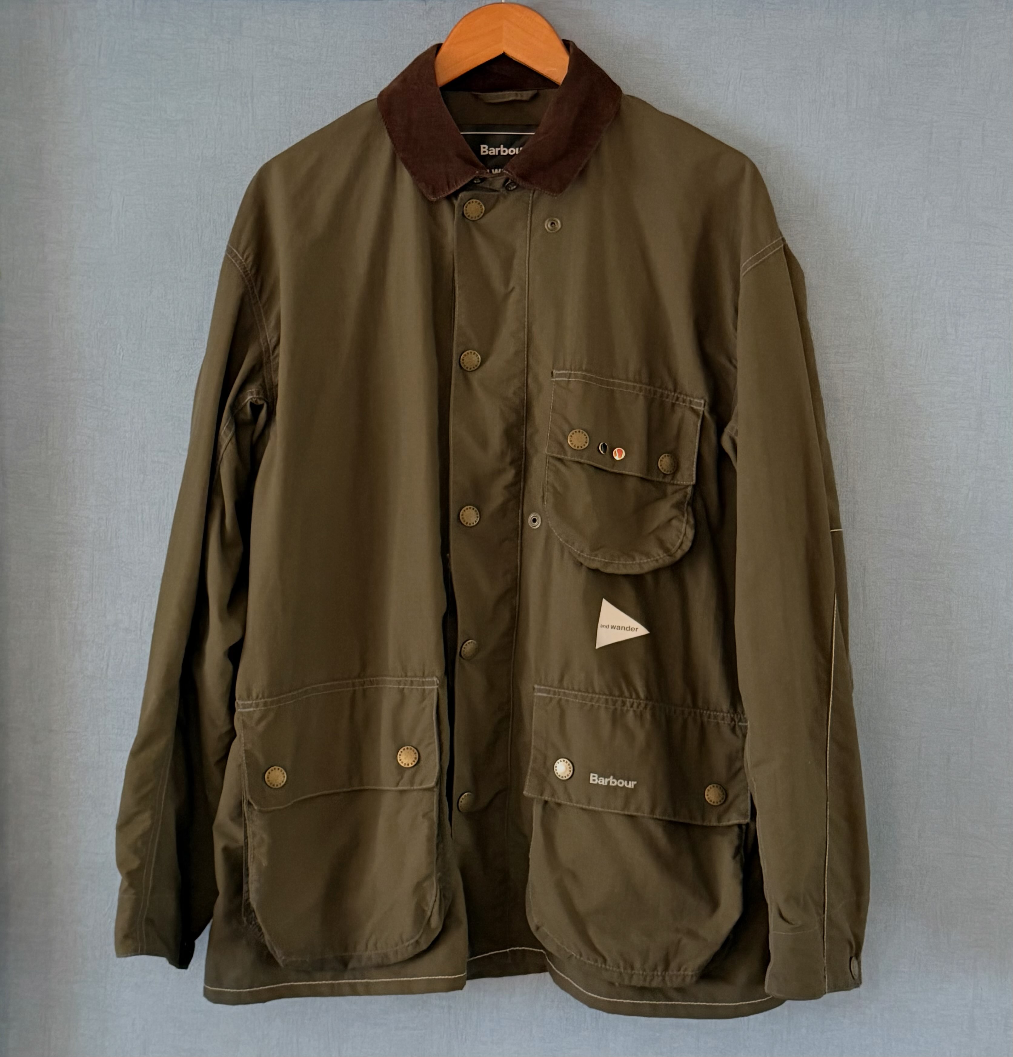 2022. Barbour x and wander Pivot Jacket. A Collaboration between