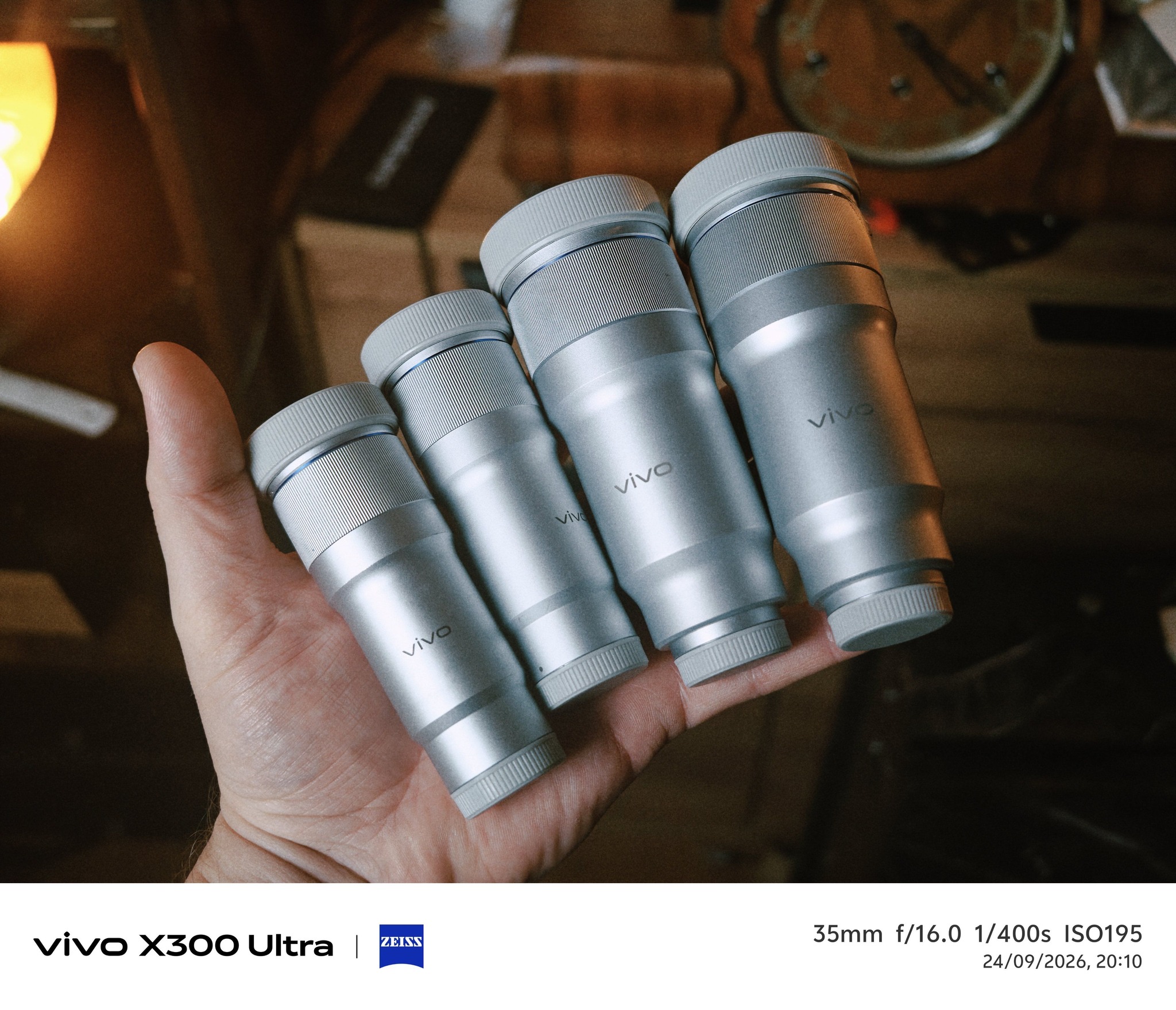 Vivo X500 series teleconverter options