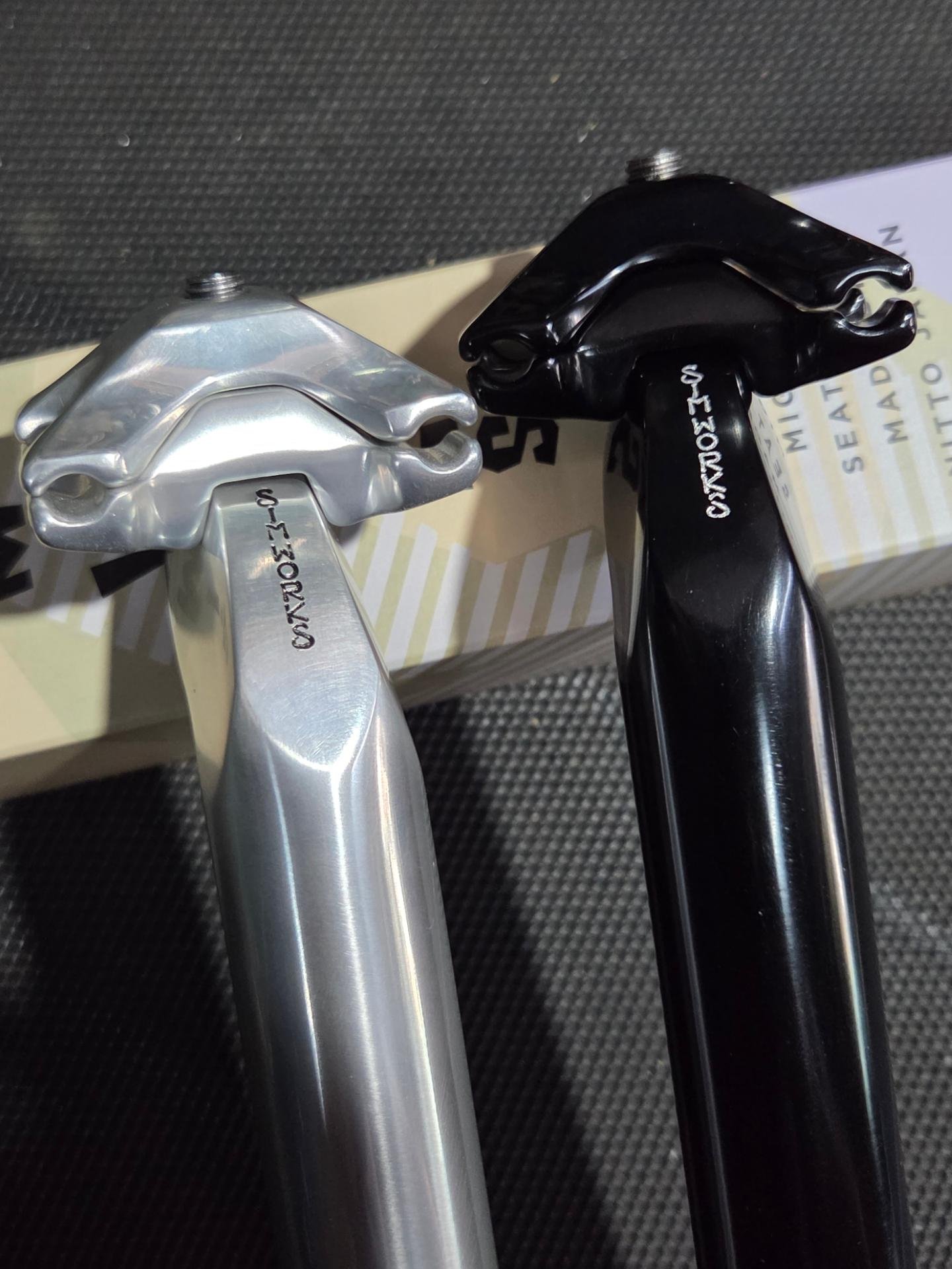 Simworks Beatnik Seat Post 27.2 27.2 seatpost size 24mm offset