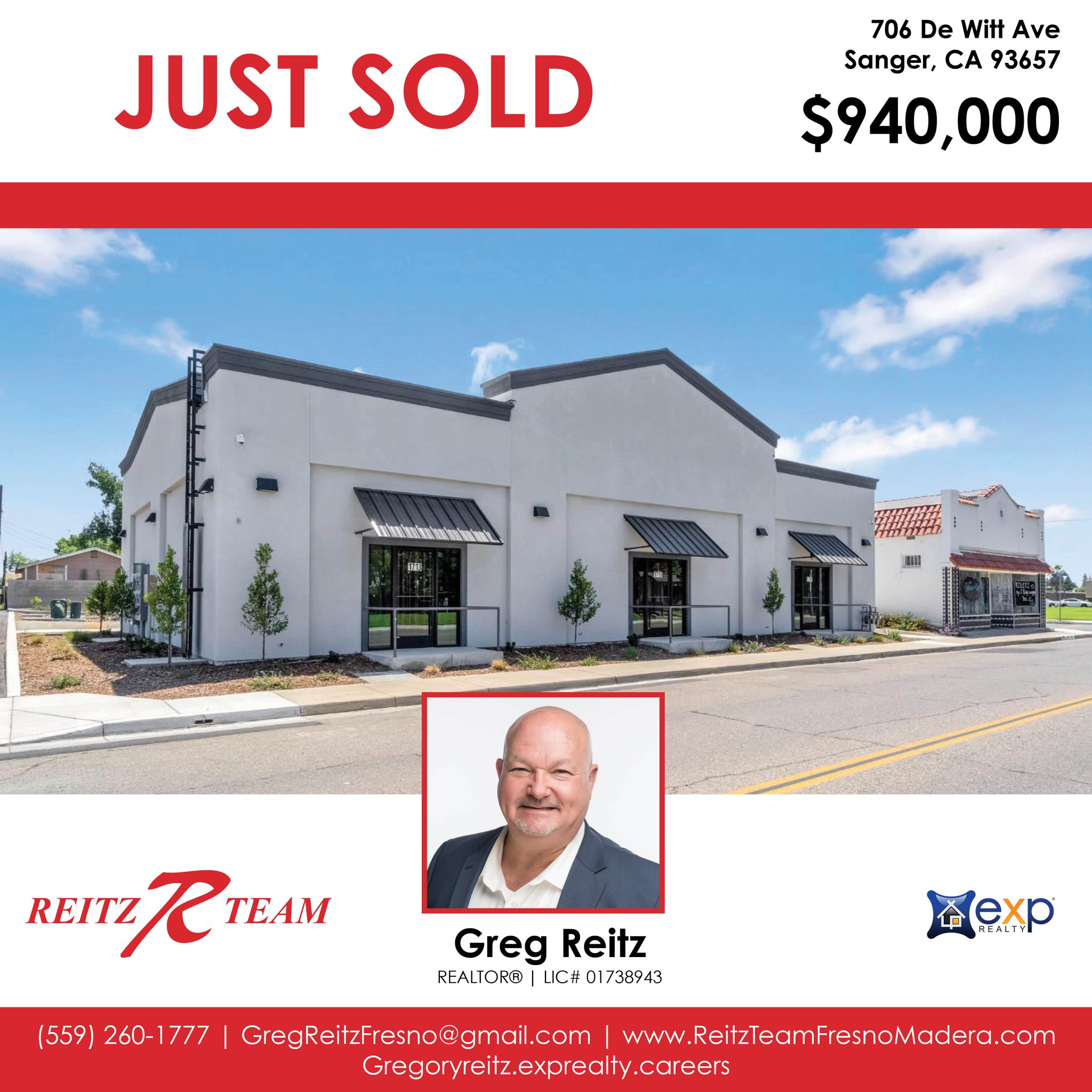 Greg Reitz, Realtor