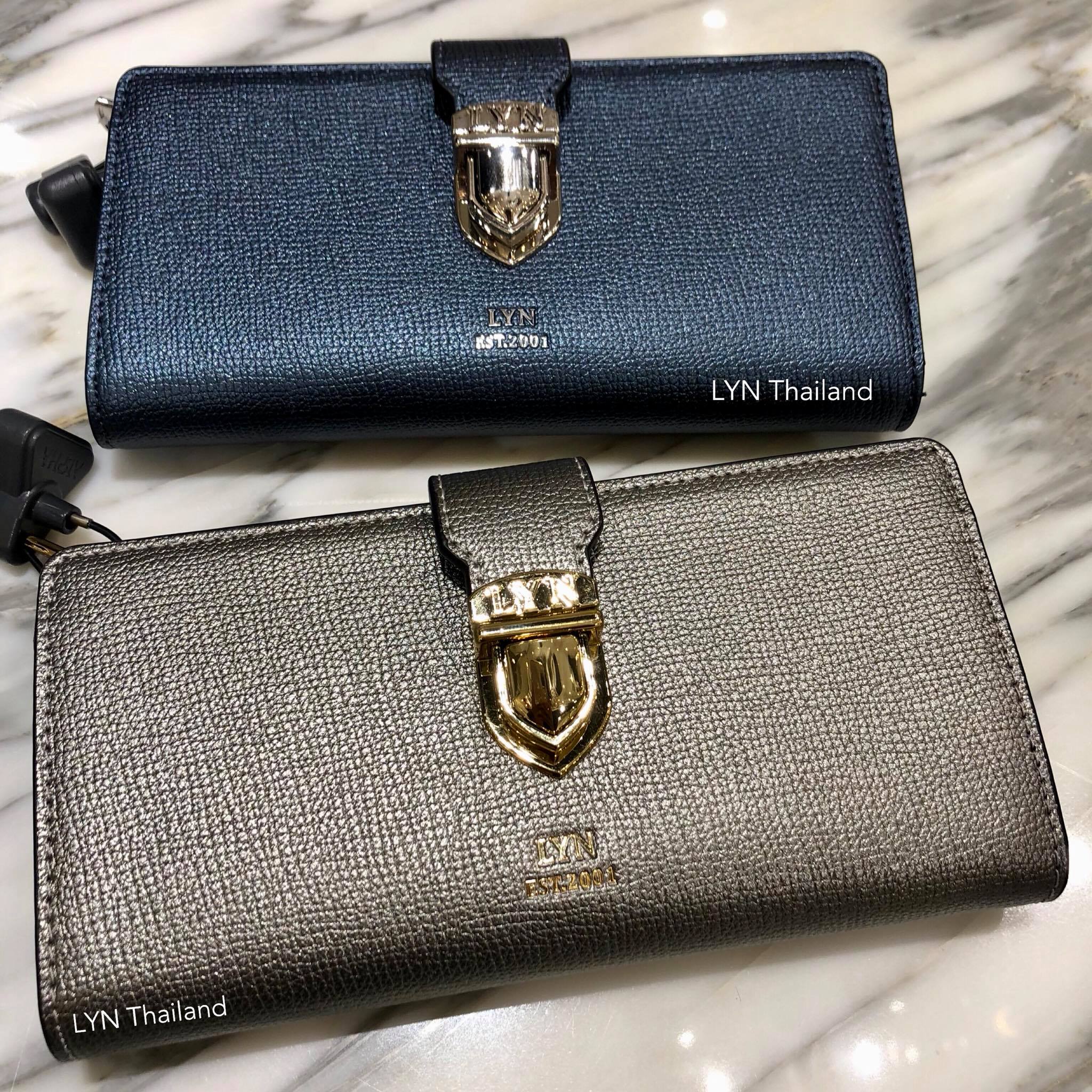 LYN Thailand - #กระป๋าสตางค์LYN รุ่น Locker Long Wallet มี... | Facebook