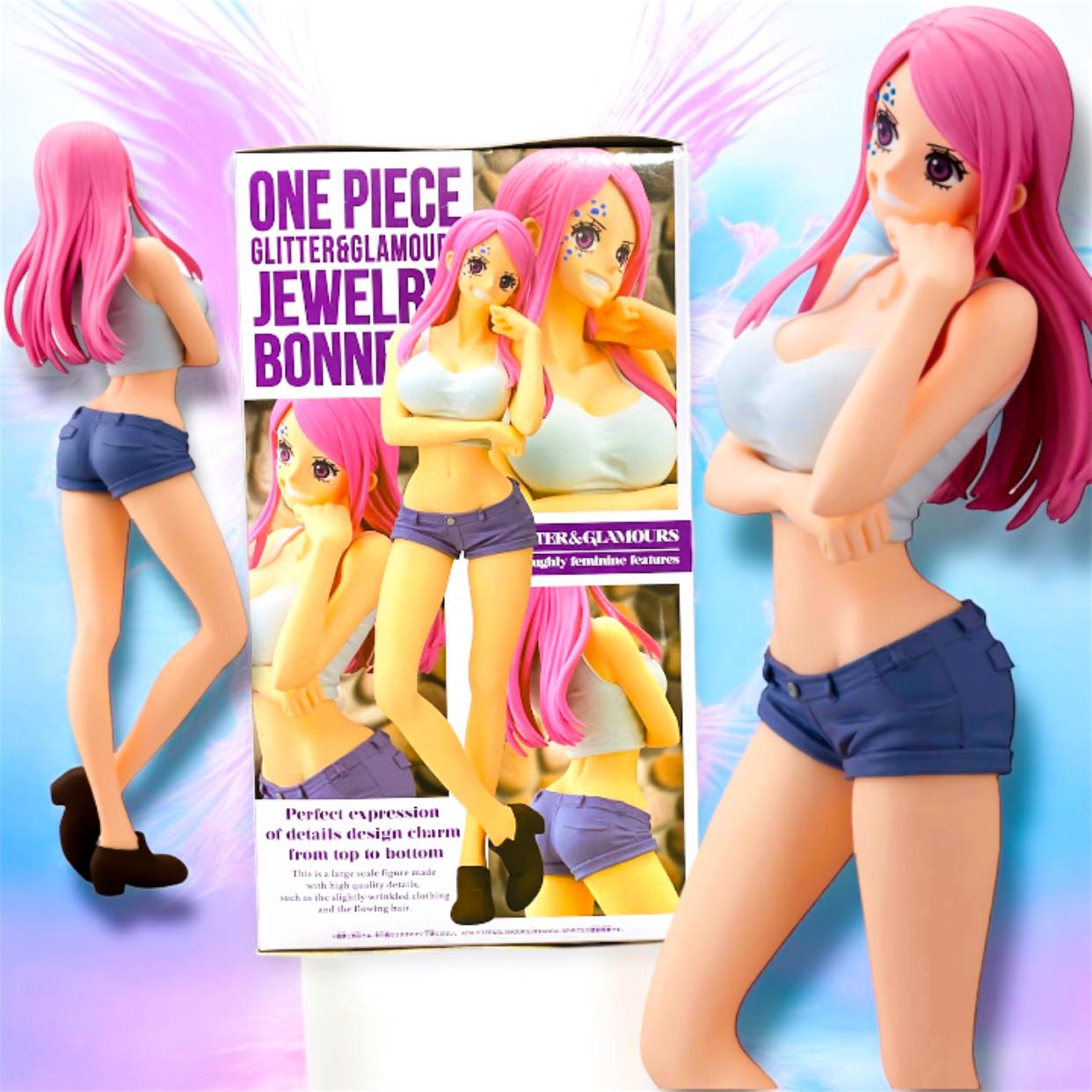 Japan Newly Released One Piece GLITTER&GLAMOURS Figure JEWELRY