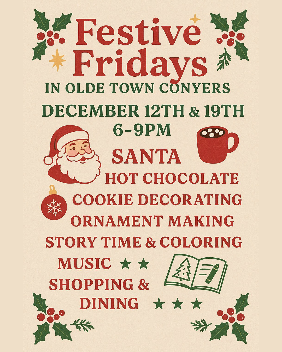 Olde - 🎄 Tomorrow kicks off the first of TWO Festive Fridays with the ...