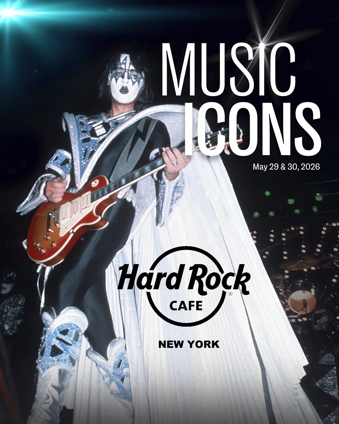 MUSIC ICONS RETURNS TO HARD ROCK!🎤🗽🎸 In a few weeks the