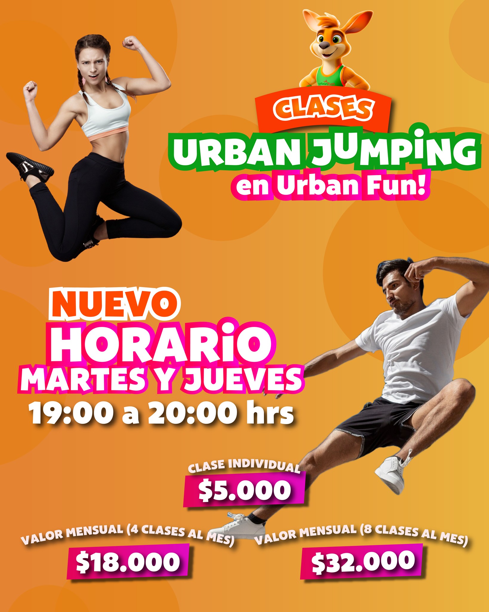 Urban - 💥 ¡Nuevo horario de Urban Jumping en Urban Fun! 💪 ¿Listo para ...