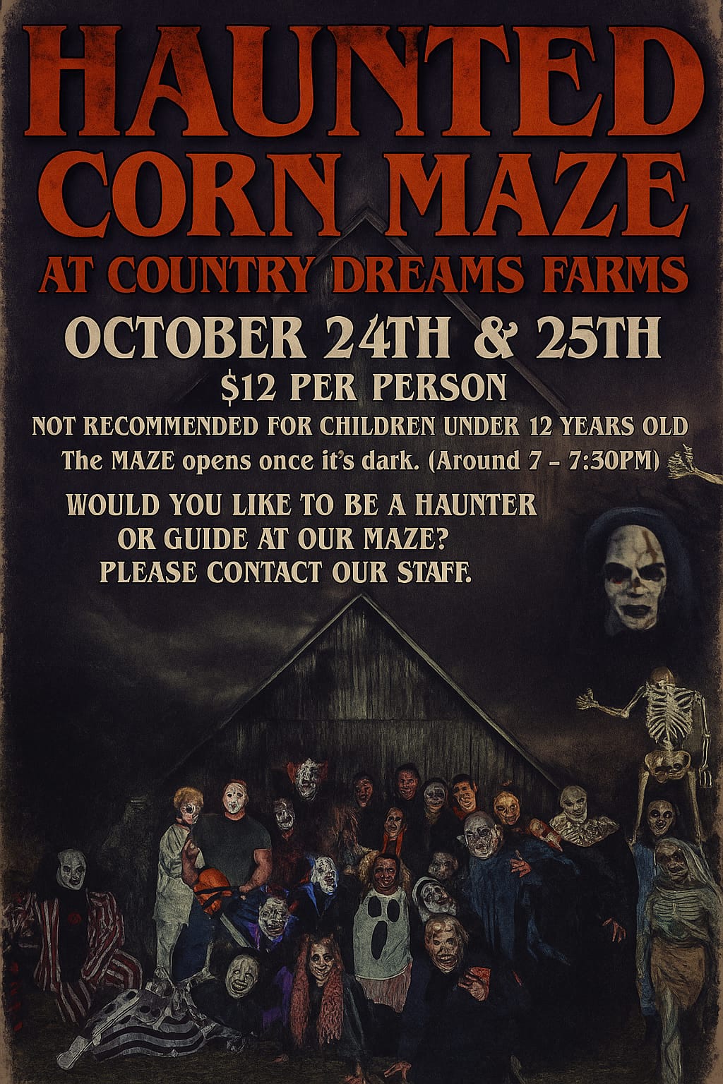 Haunted Corn Maze