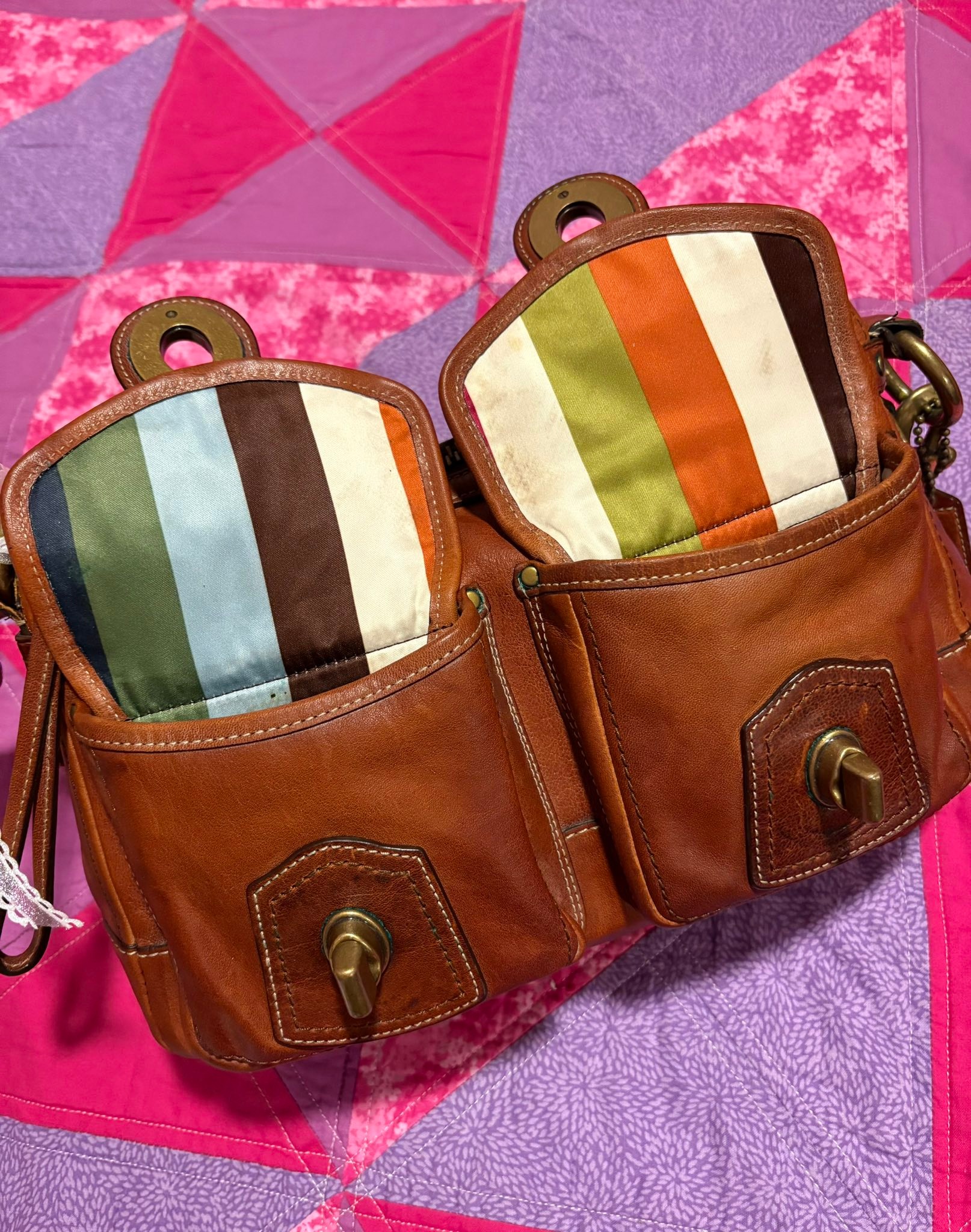 Coach 65th Anniversary Legacy Shoulder Bag for sale