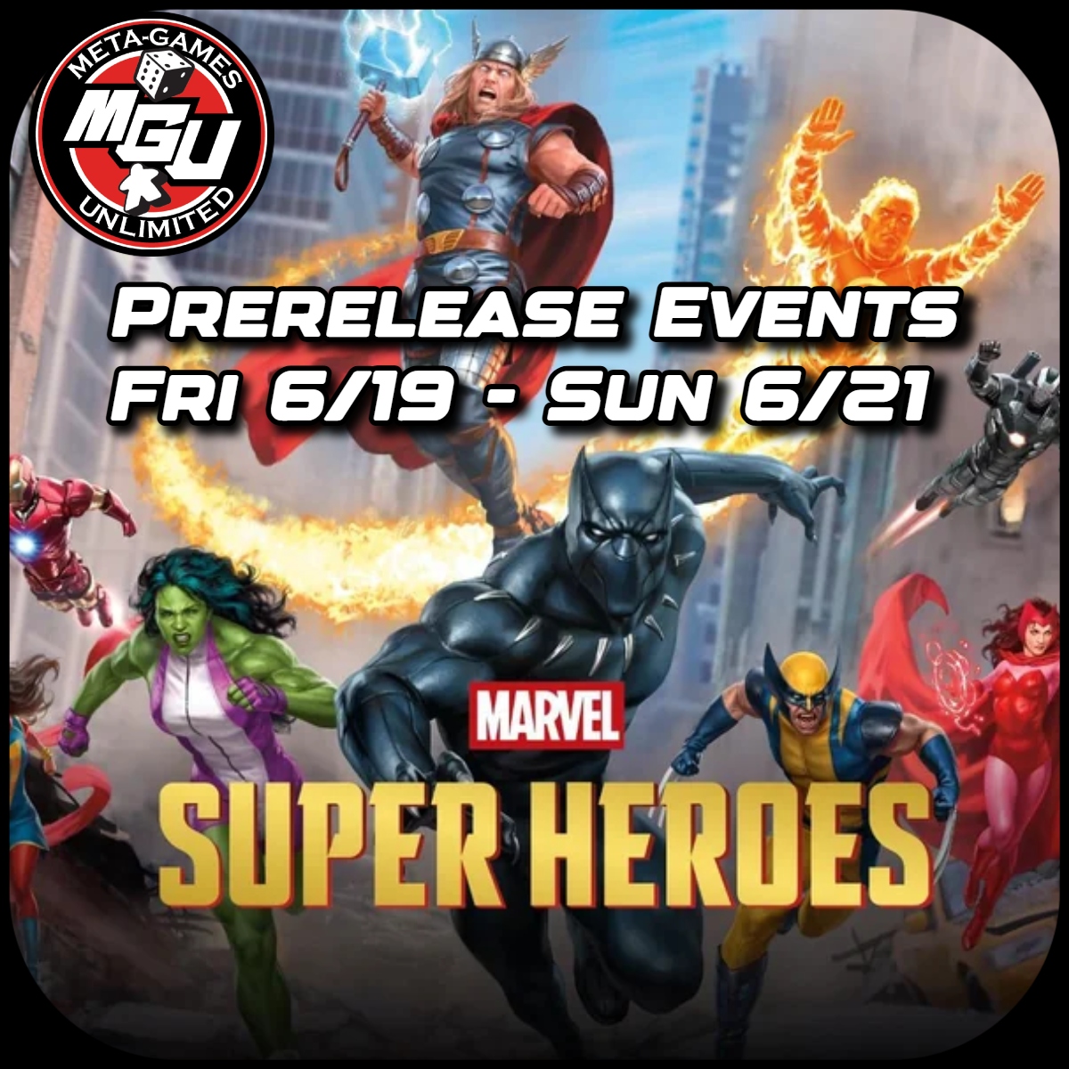 Meta-Games - Heroes assemble! The MtG Marvel set Prerelease begins 