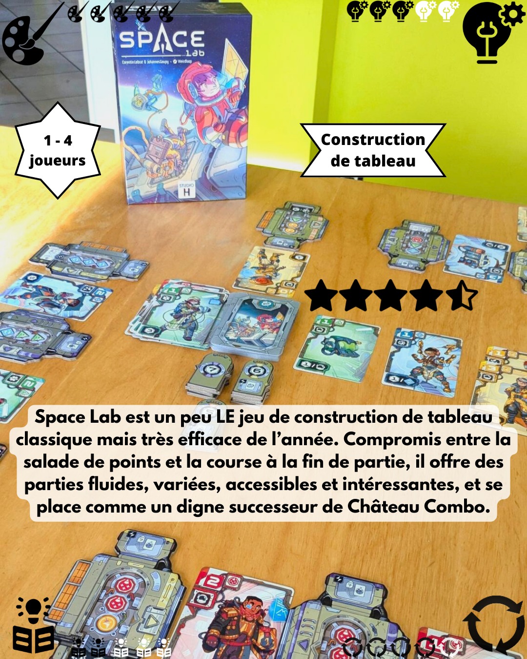 SZYDD Dés en cristal étanches de 25 mm à 6 côtés ronds pour jeu de société