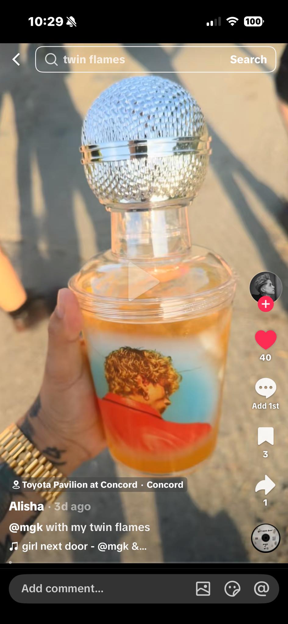 Where to find MGK koozie or concert cup?