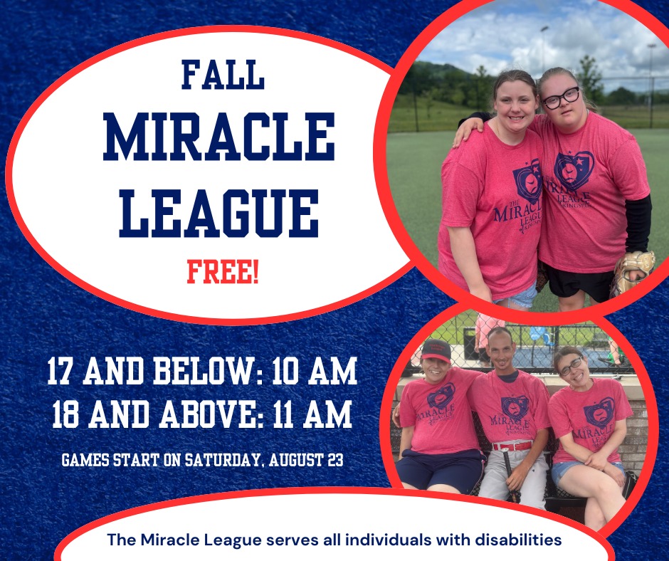 Kingsport - Registration is now open for Fall Miracle League! The ...