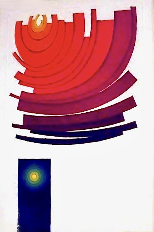 Within Living Memory' (生きている記憶の中で), a 1969 woodcut in a