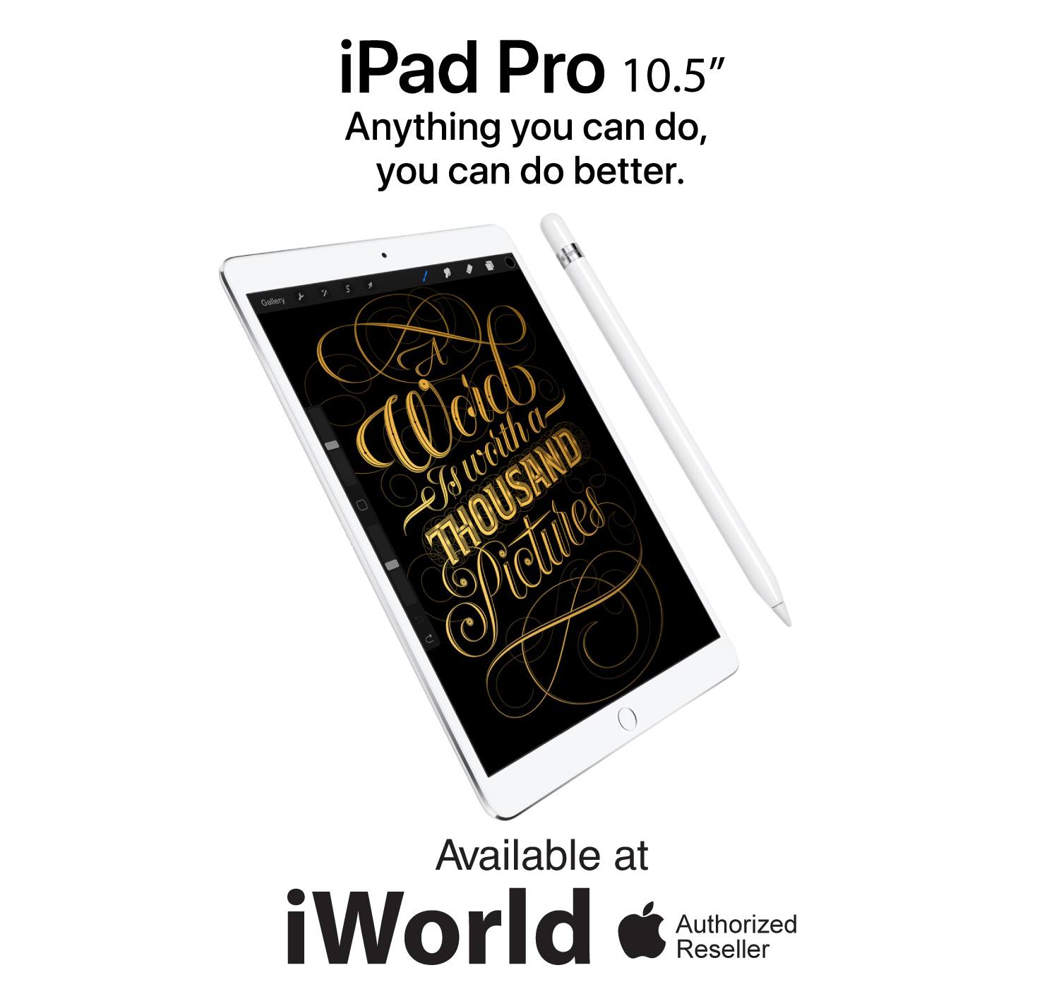 iWorld - Introducing the All New iPad Pro Now Available...