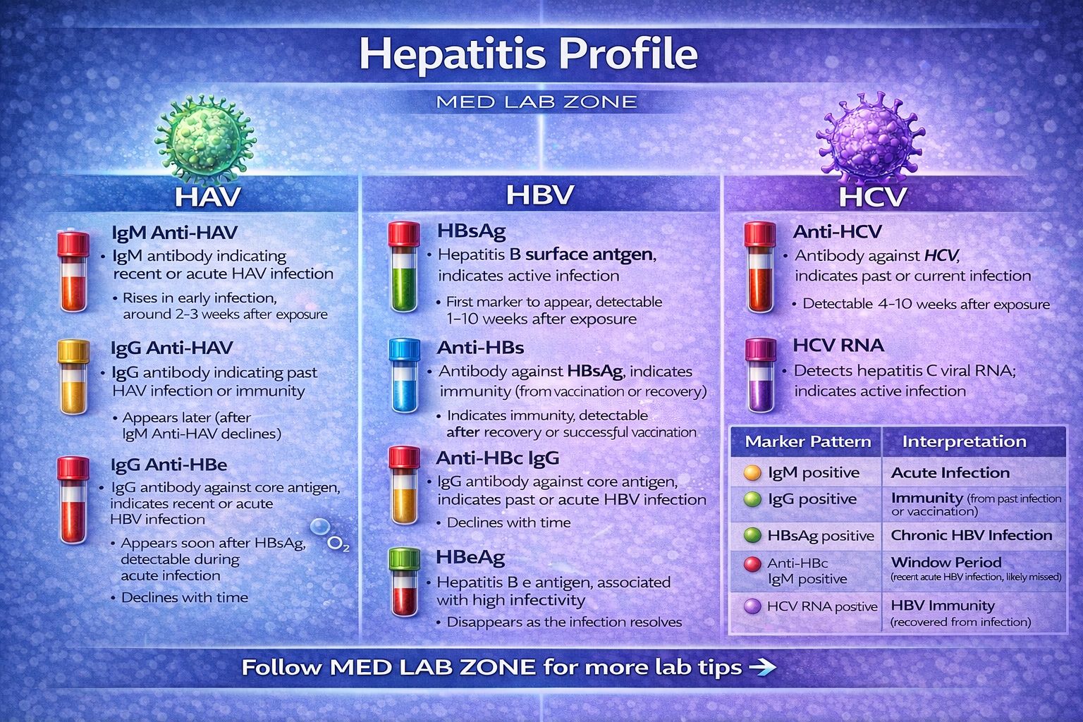 MED - Hepatitis Profile Explained Understand hepatitis markers in one ...