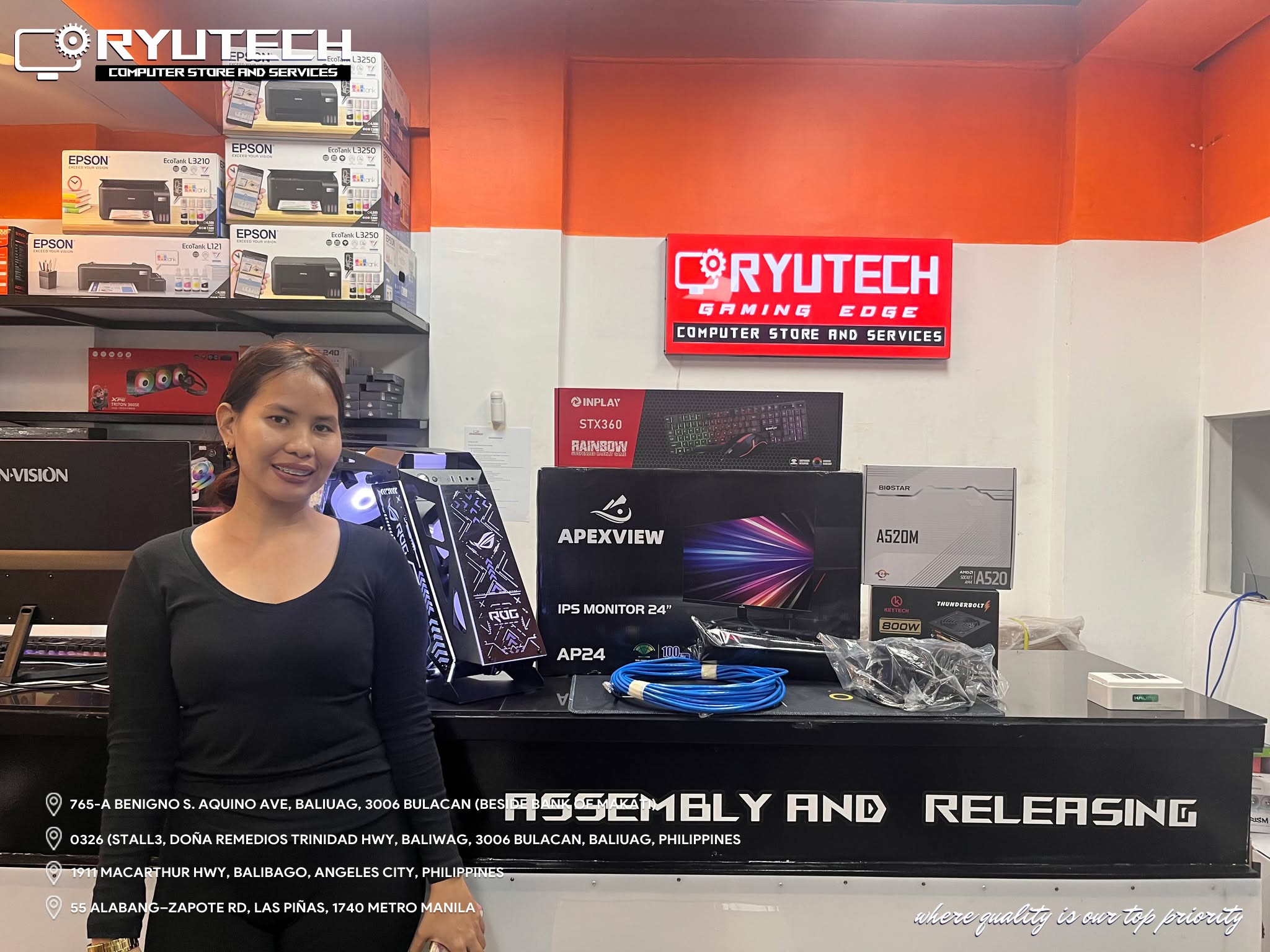 RyuTech PC Store | Baliuag