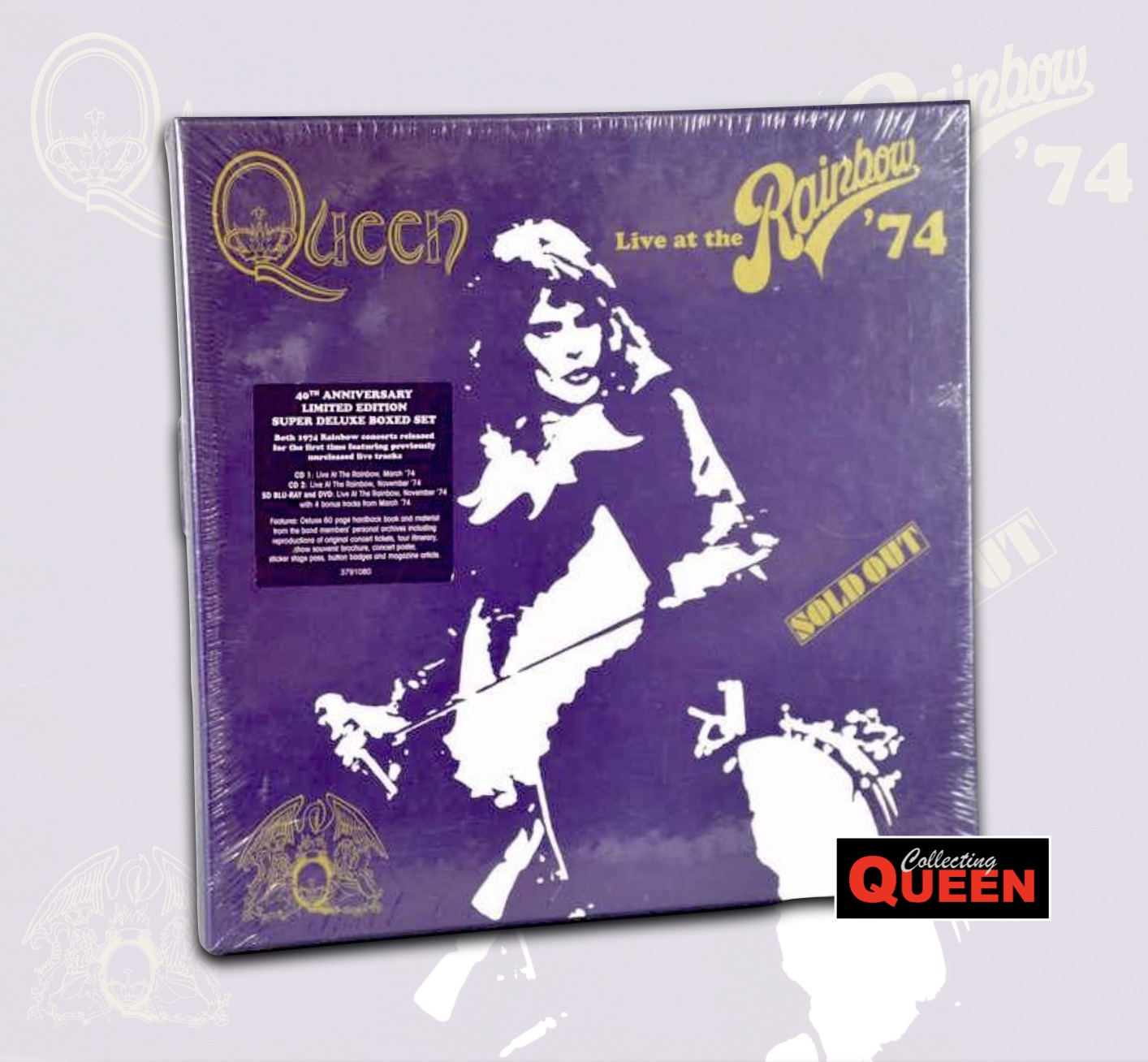 Queen Live at the Rainbow 74 super deluxe boxed set