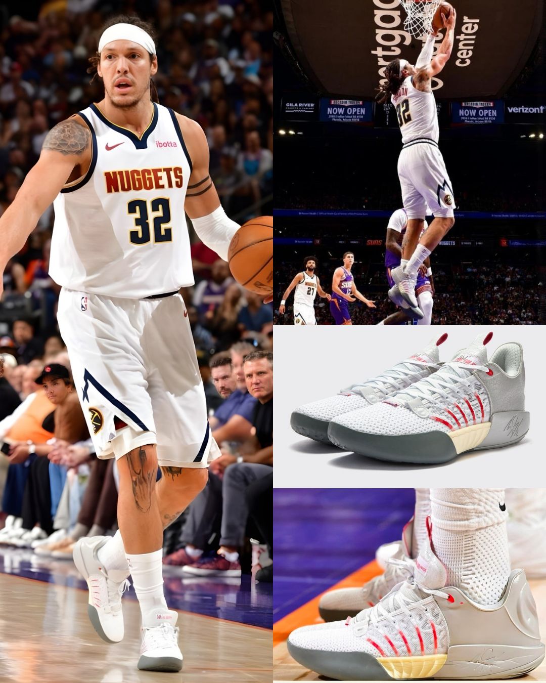 361° ZEN 8 24h アーロンゴードン 28cm Aaron Gordon shows off the 361 Zen 8 “24H” 🔥👟