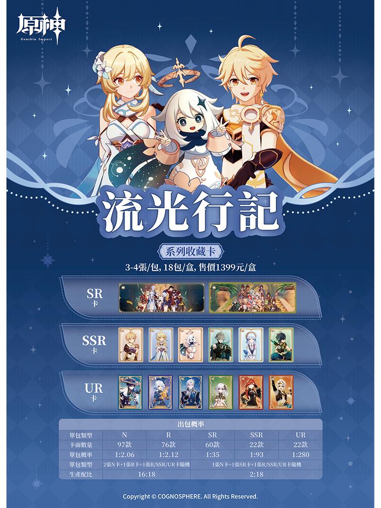 流光行記》 系列收藏卡，持續預購中✨ 這次瑪思塔與全家一同合作！ 從