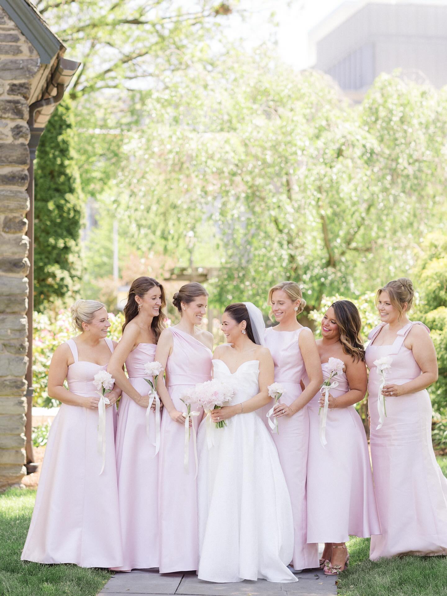 bridesmaid dresses scranton pa The Blushing Bridal Boutique Michael Kors Double-Faced Stretch these beautiful dresses are color:pic color f26-seasonal
