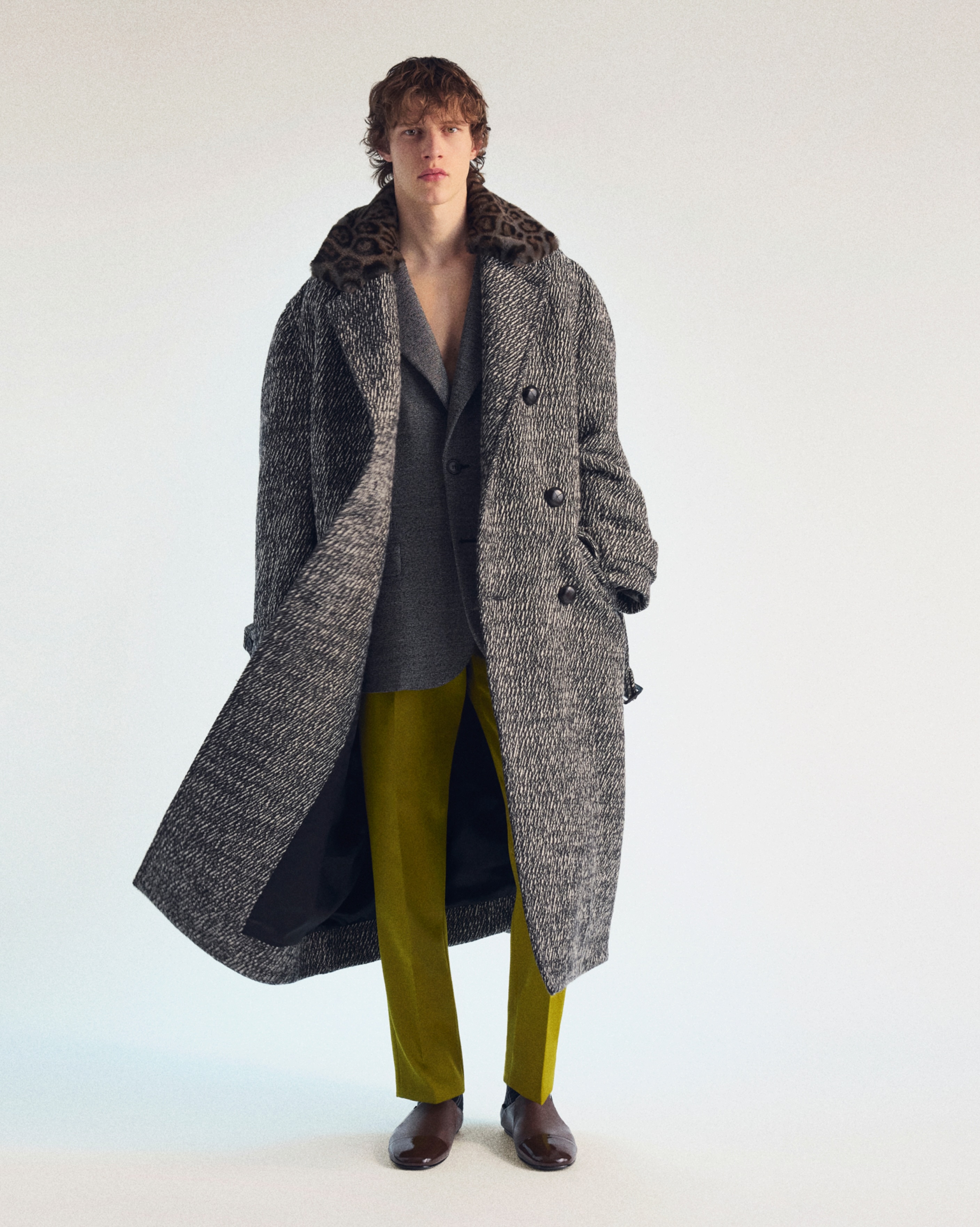 Lanvin Menswear — Autumn Winter 2026 Tactile richness, with a hint