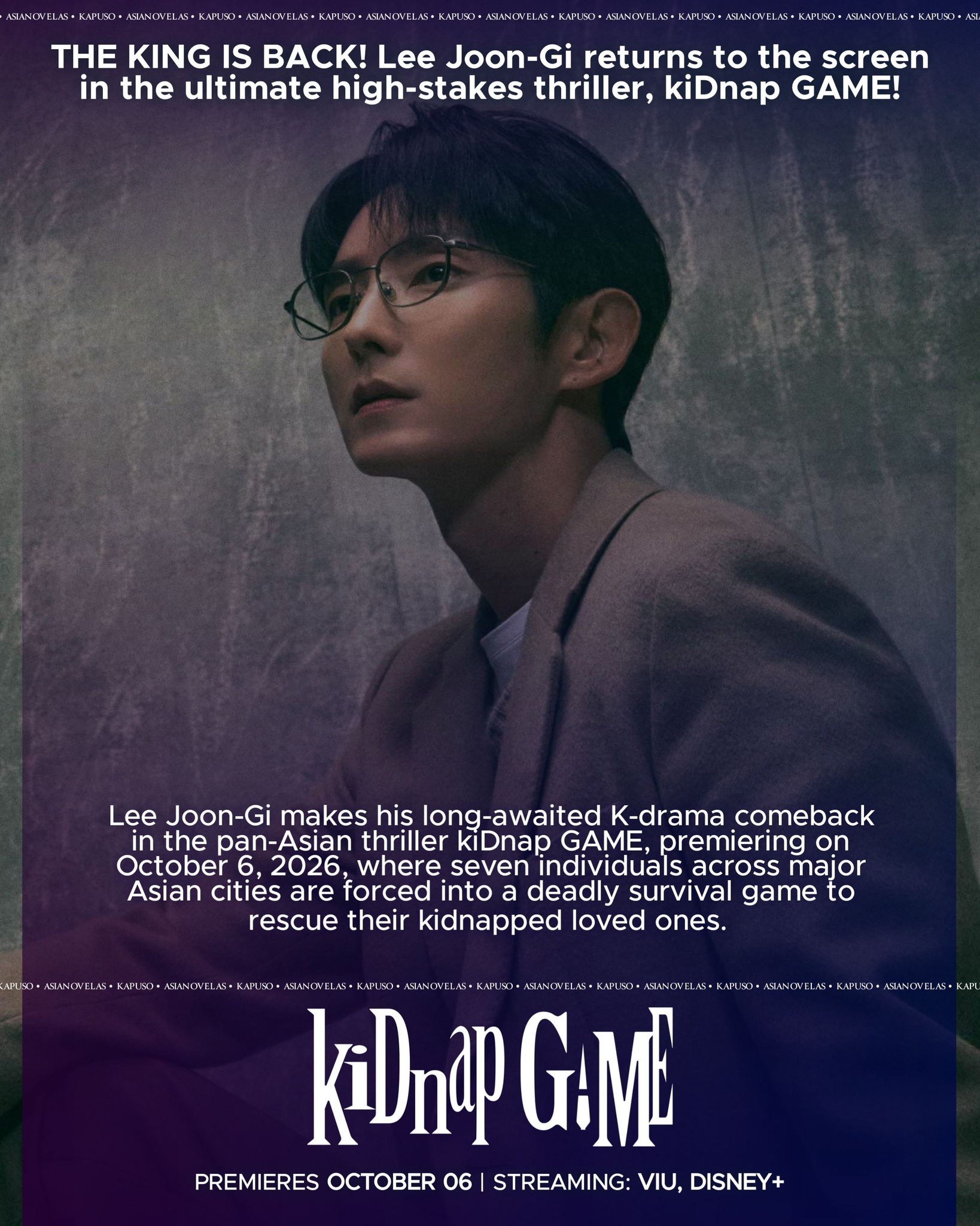 レア★イ・ジュンギ★DVD LEE JOON GI Coming Back! THE KING IS BACK! Lee Joon-Gi returns to the screen in the