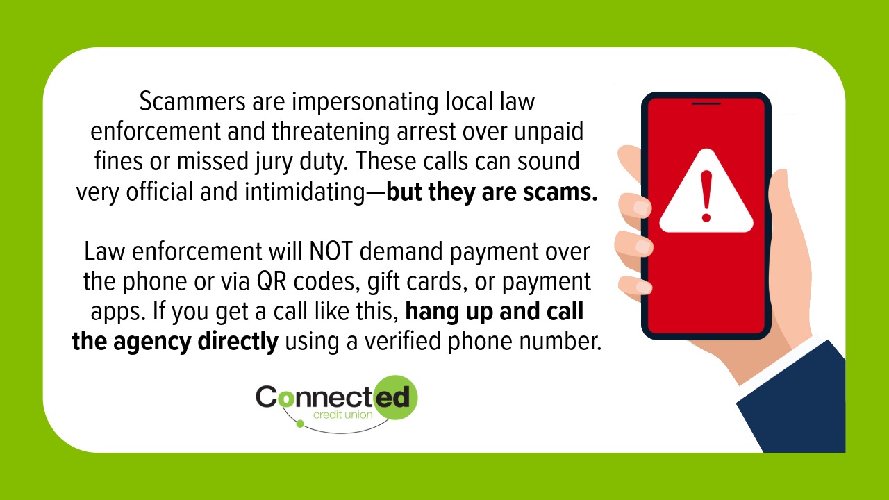 Connected - 🚨 Scam Alert 🚨 Scammers are impersonating local law ...