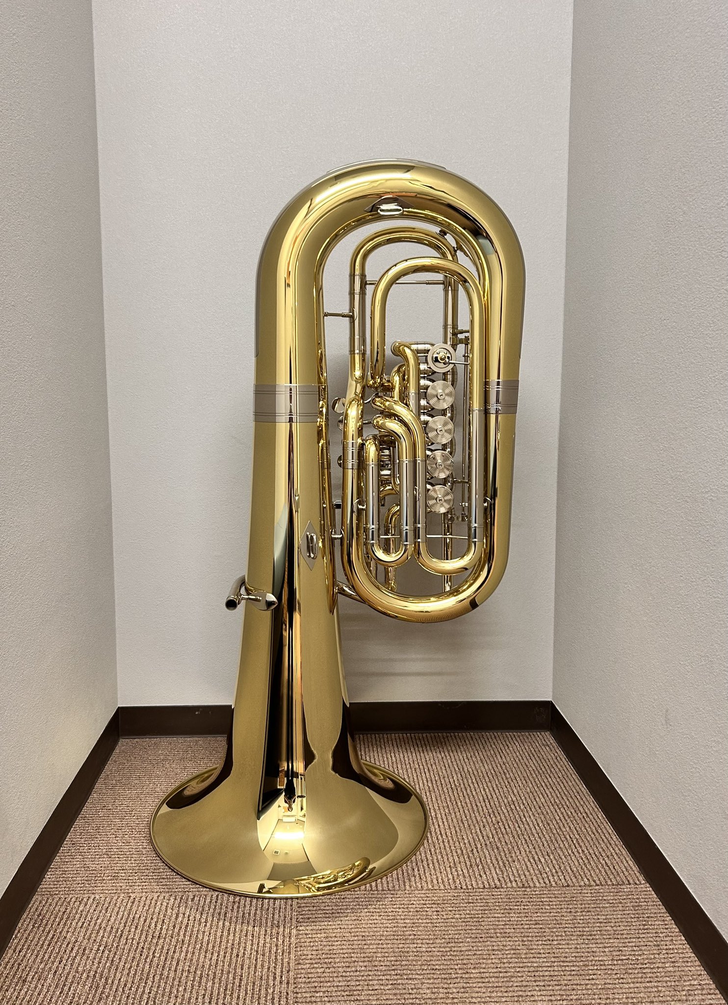 サックスリガチャー アトリエモモ　プラチナ 管楽器専門店ダク Musical - 【アトリエMOMO サックスリガチャー入荷