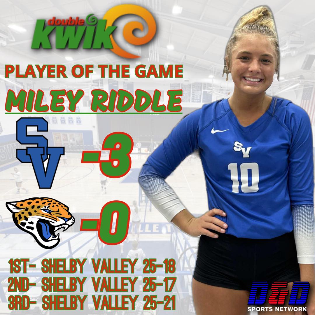 🏐 DOUBLE KWIK “PLAYER OF THE GAME” 🏐... - D&D Sports Network | Facebook