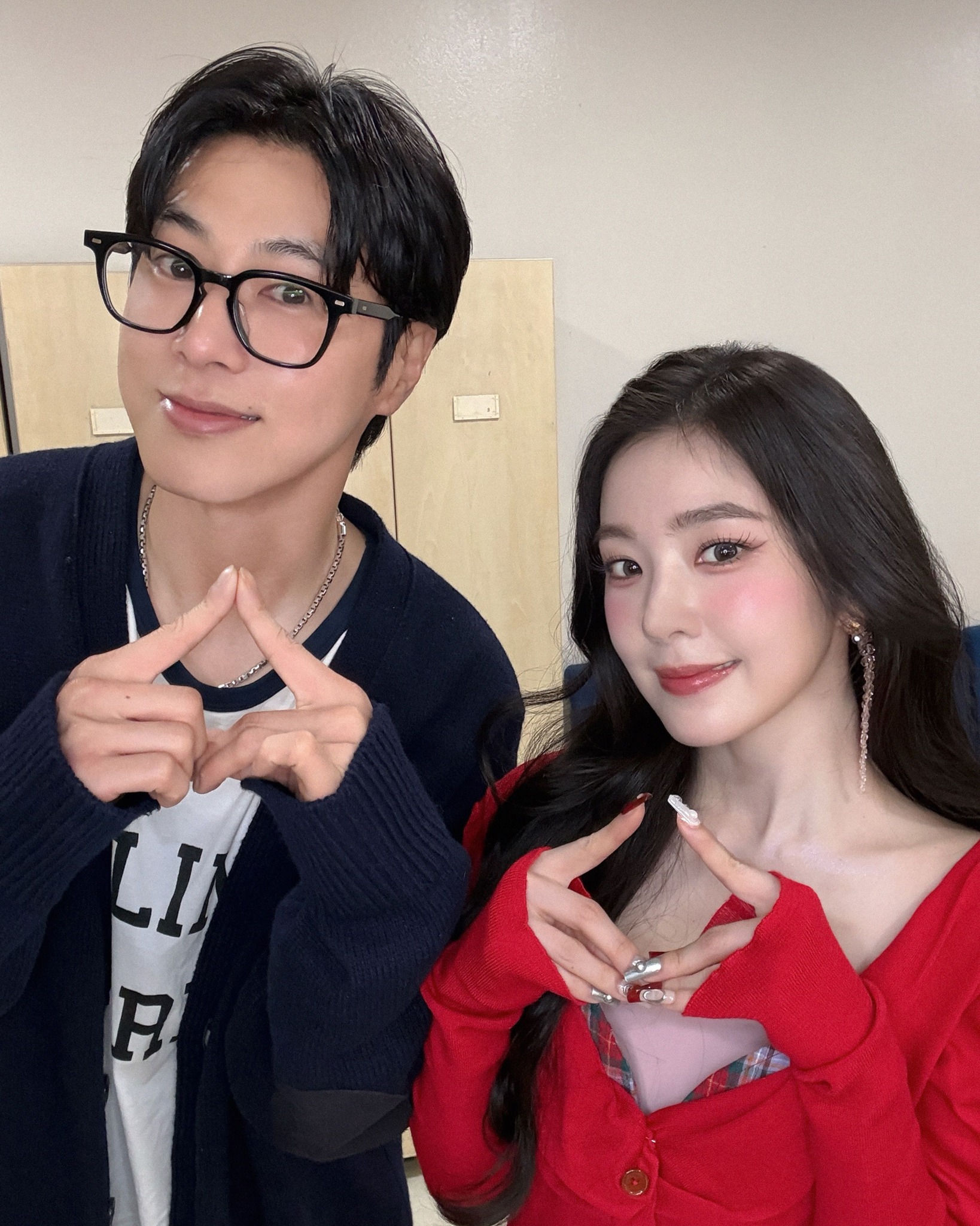 TWITTER] 260414 TVXQ Official Twitter Update (2) w/ #IRENE