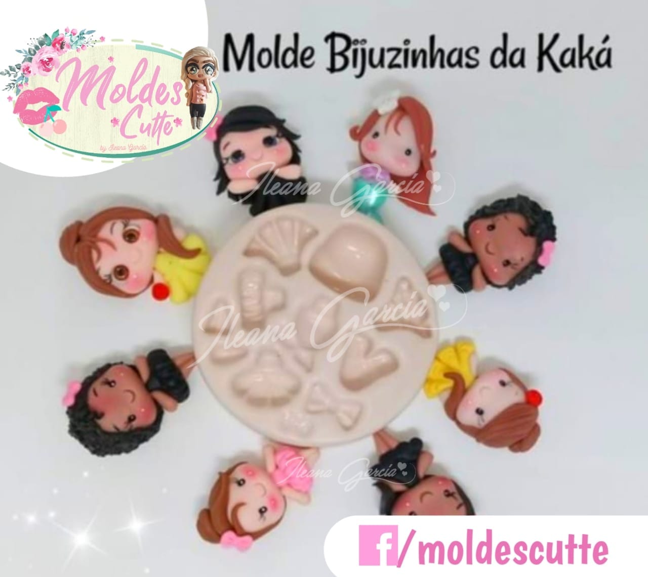 Moldes Cutte - 💗👸Moldesito para realizar minis muñequitas...