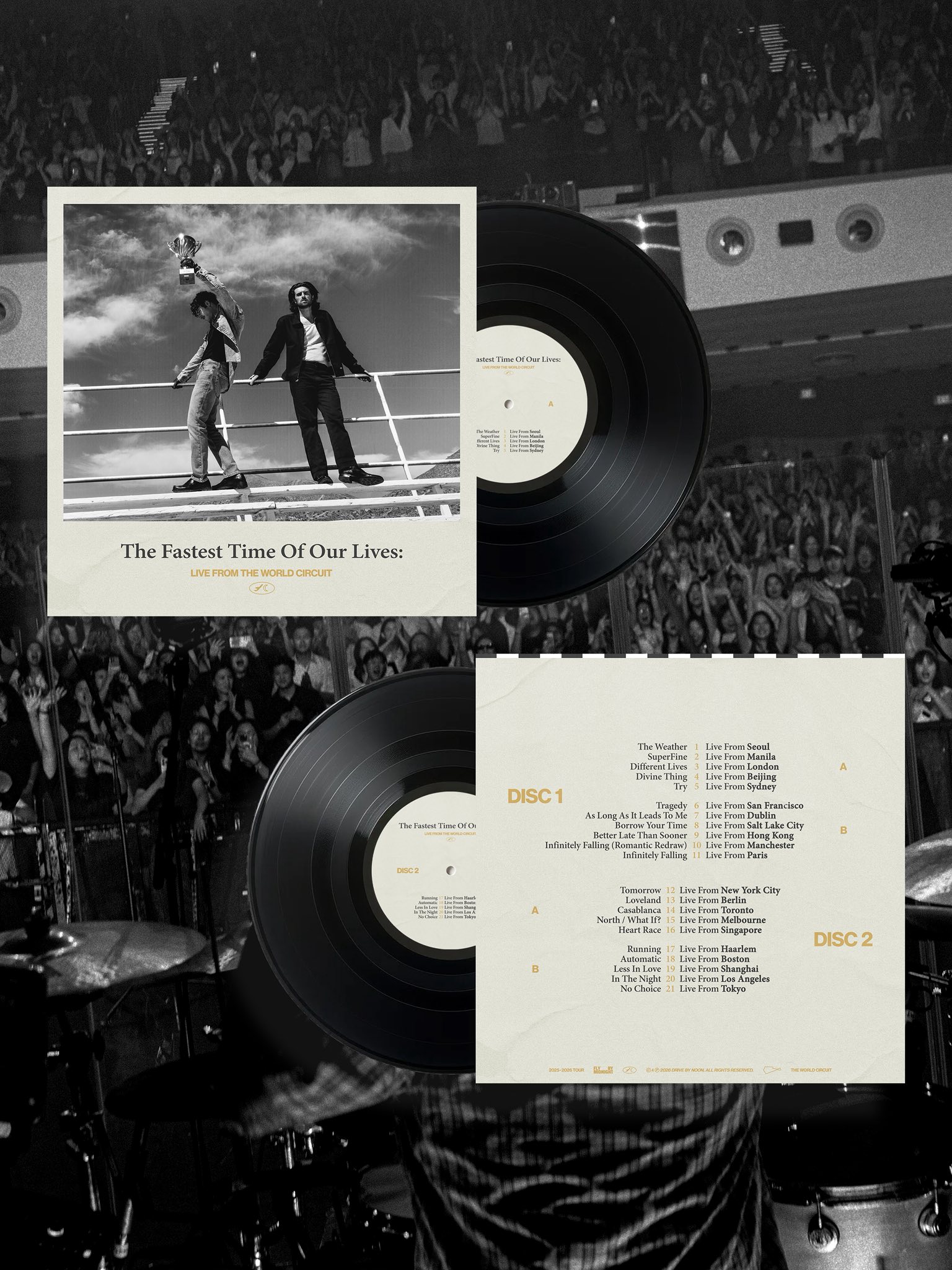 surprise ? our first full live album is officially available for 