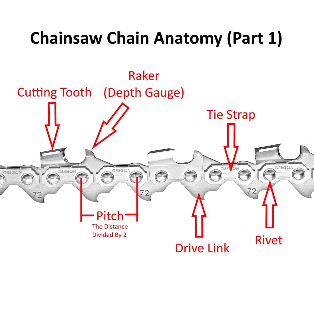 Backridge Tough - What makes up a chainsaw chain? There are actually ...
