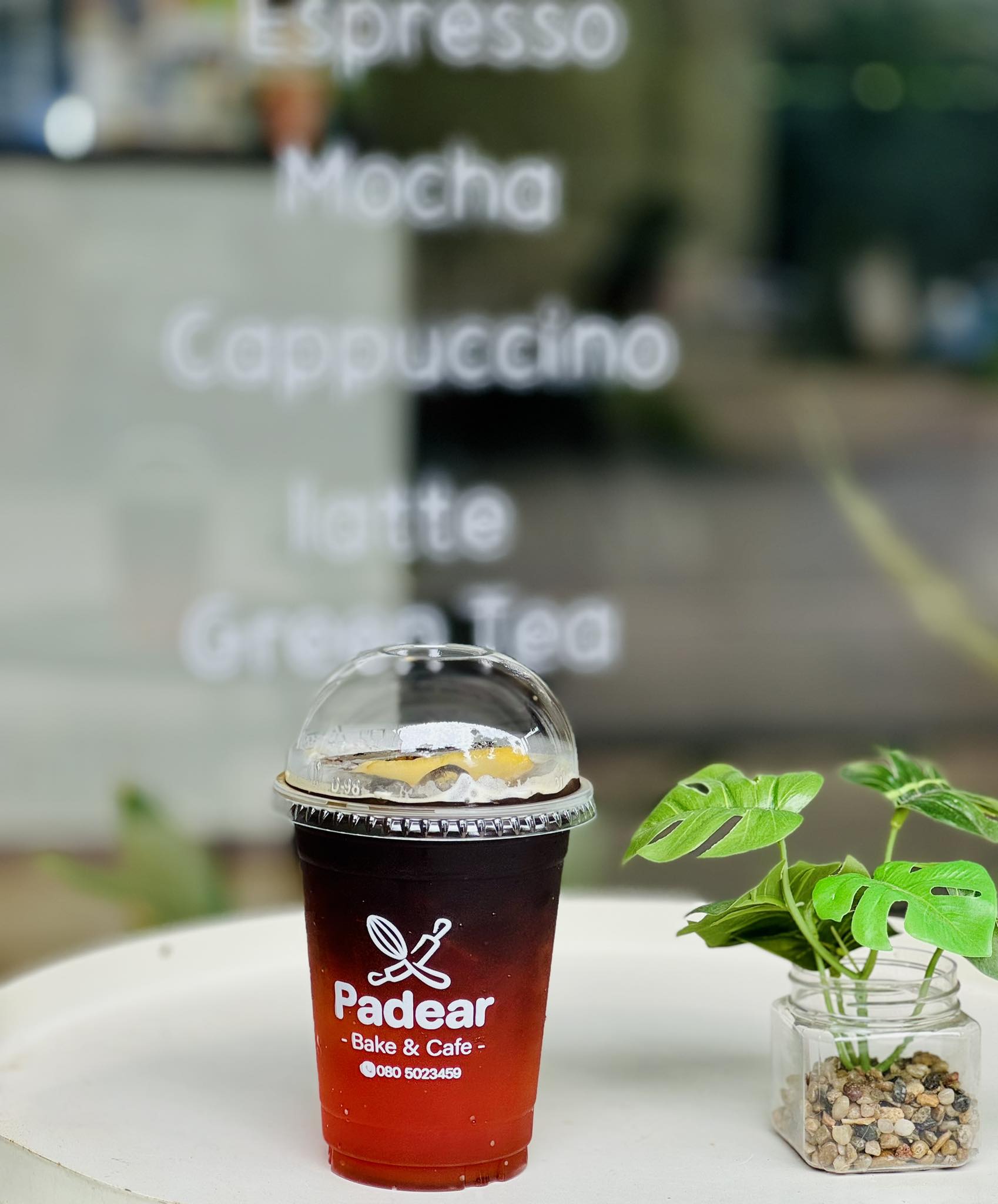เมนูใหม่ที่อยากให้ลอง #แบล็คพีช🍑... - Padear Bake&Cafe | Facebook