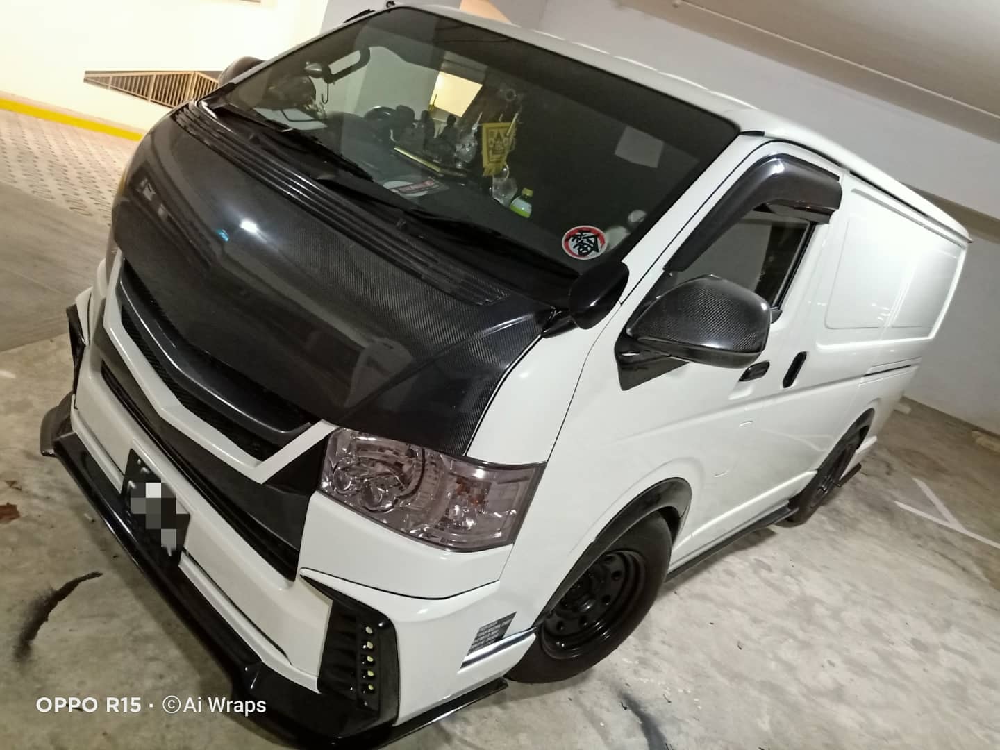 Ai Wrapz - Toyota Hiace door handles wrap with Premium... | Facebook