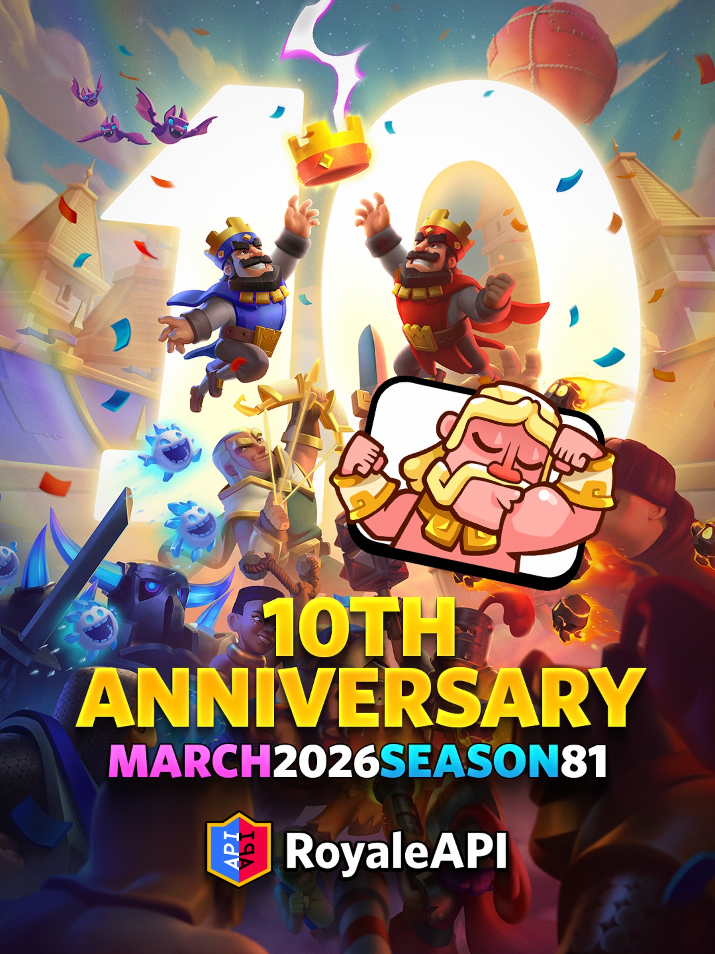 Royale API - Clash Royale March 2026 Season 81 — 10th... | Facebook