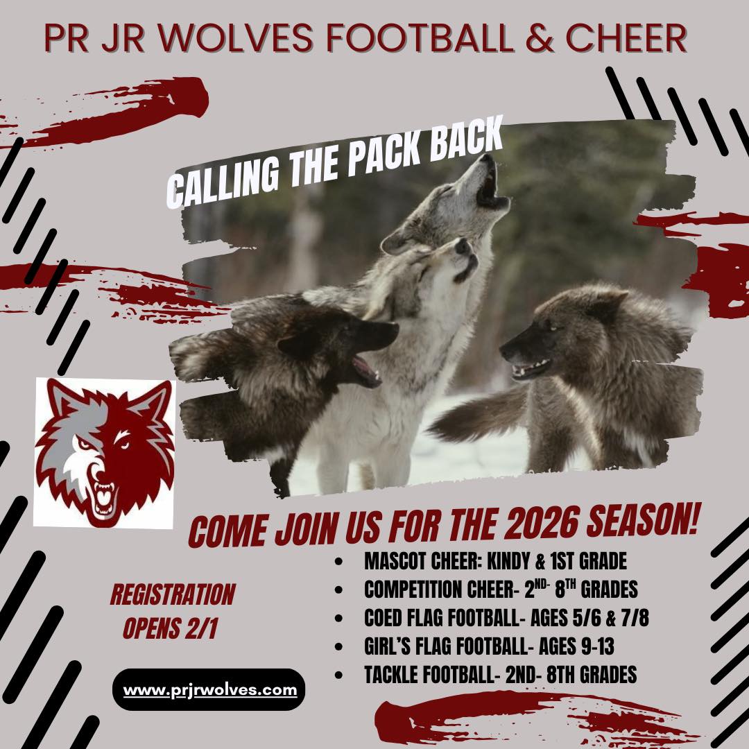 Jr Wolves Football & Cheerleading