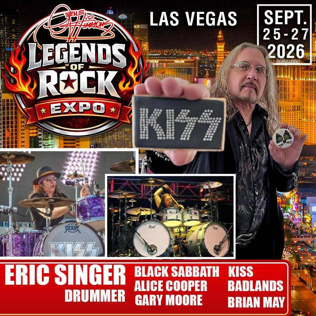 Gene Simmons Legends of Rock adds KISS drummer Eric Singer