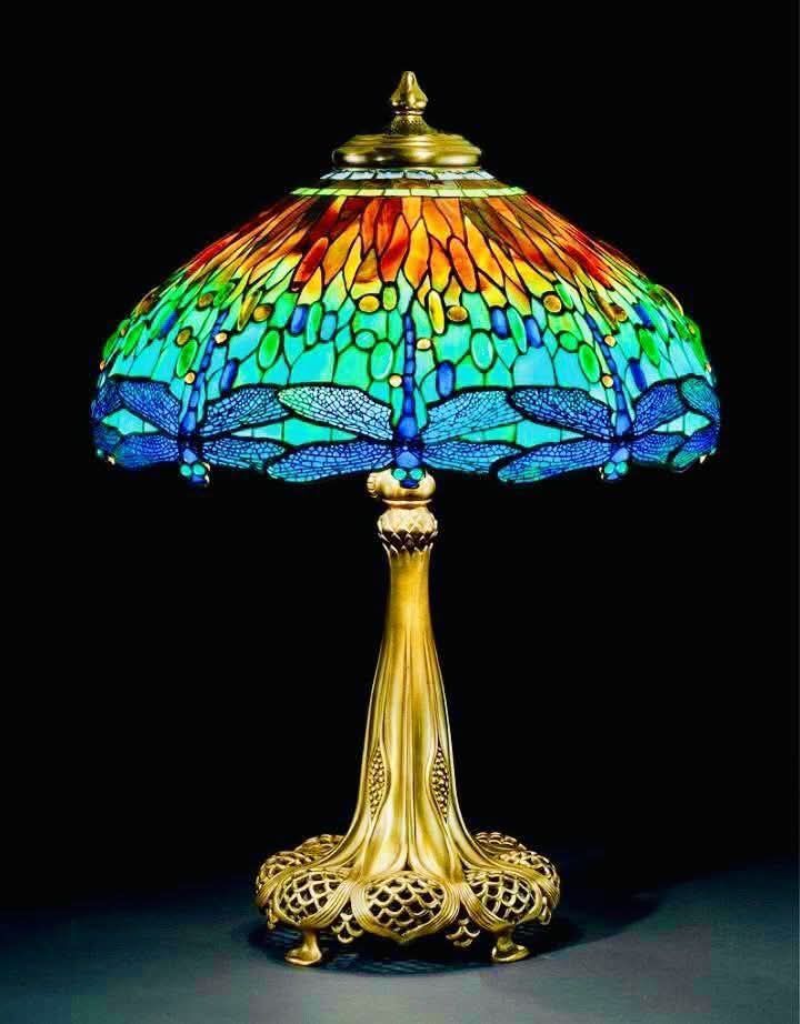 Crafted at the turn of the 20th century by Louis Comfort Tiffany