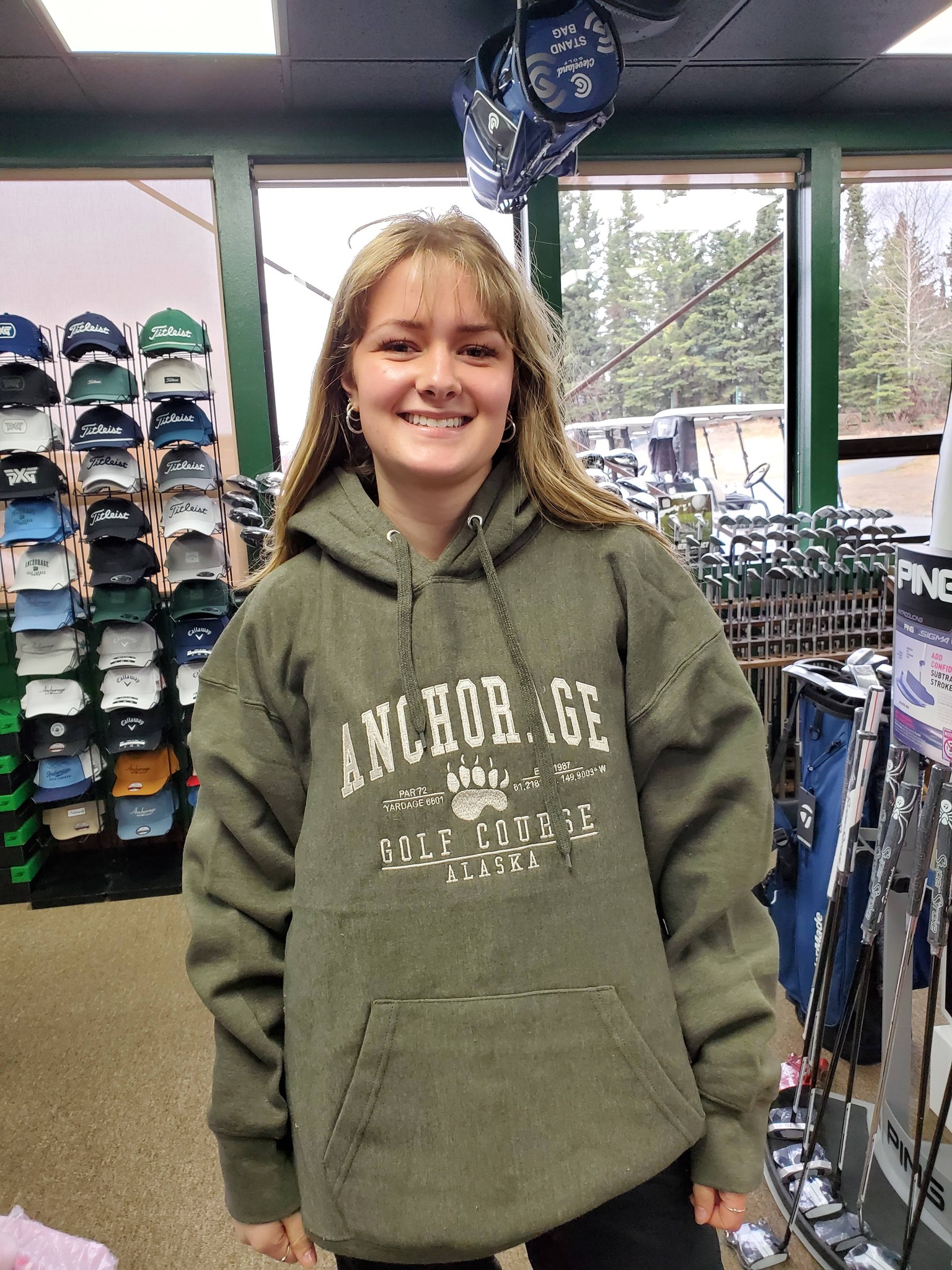 New AGC 2026 hoodies available at Anchorage Golf Course