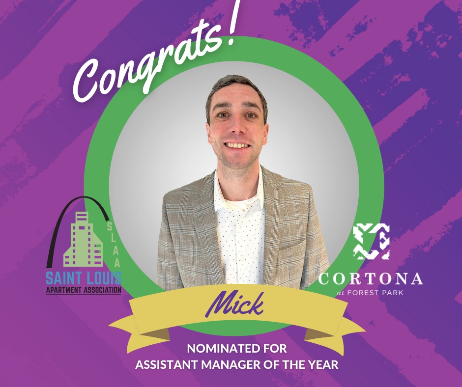 Big news! 🎉Mick is officially a... - Cortona at Forest Park | Facebook
