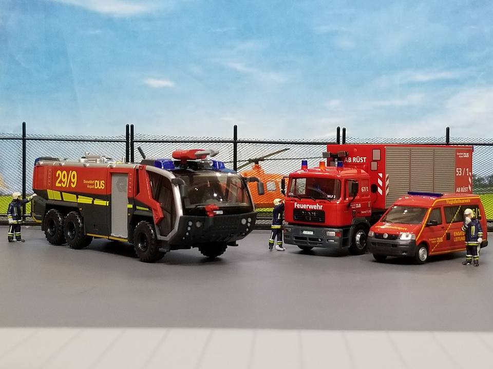 ARFF models (1:87 HO flughafen feuerwehr)