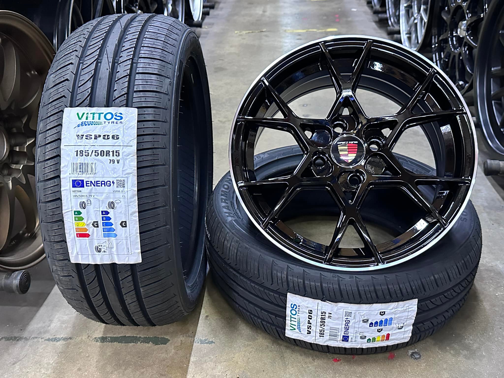 Sport Rim DRIFT KING Wheels... - ED Tayar - 0162506001 Kit