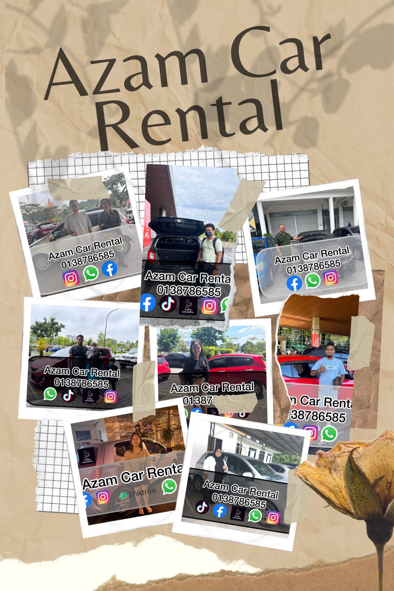 Azam Car Rental Kuching