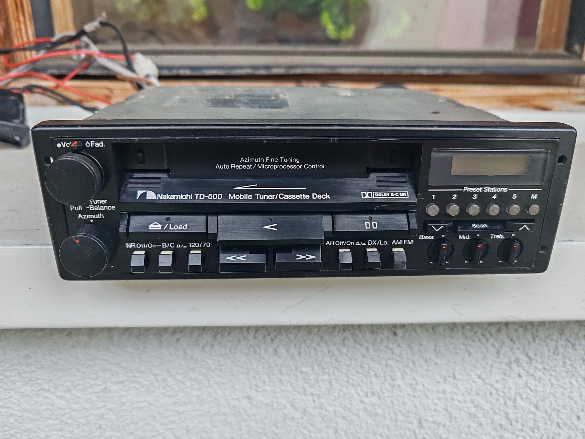 📼Nakamichi TD700 The Old School Mobile Tuner Deck