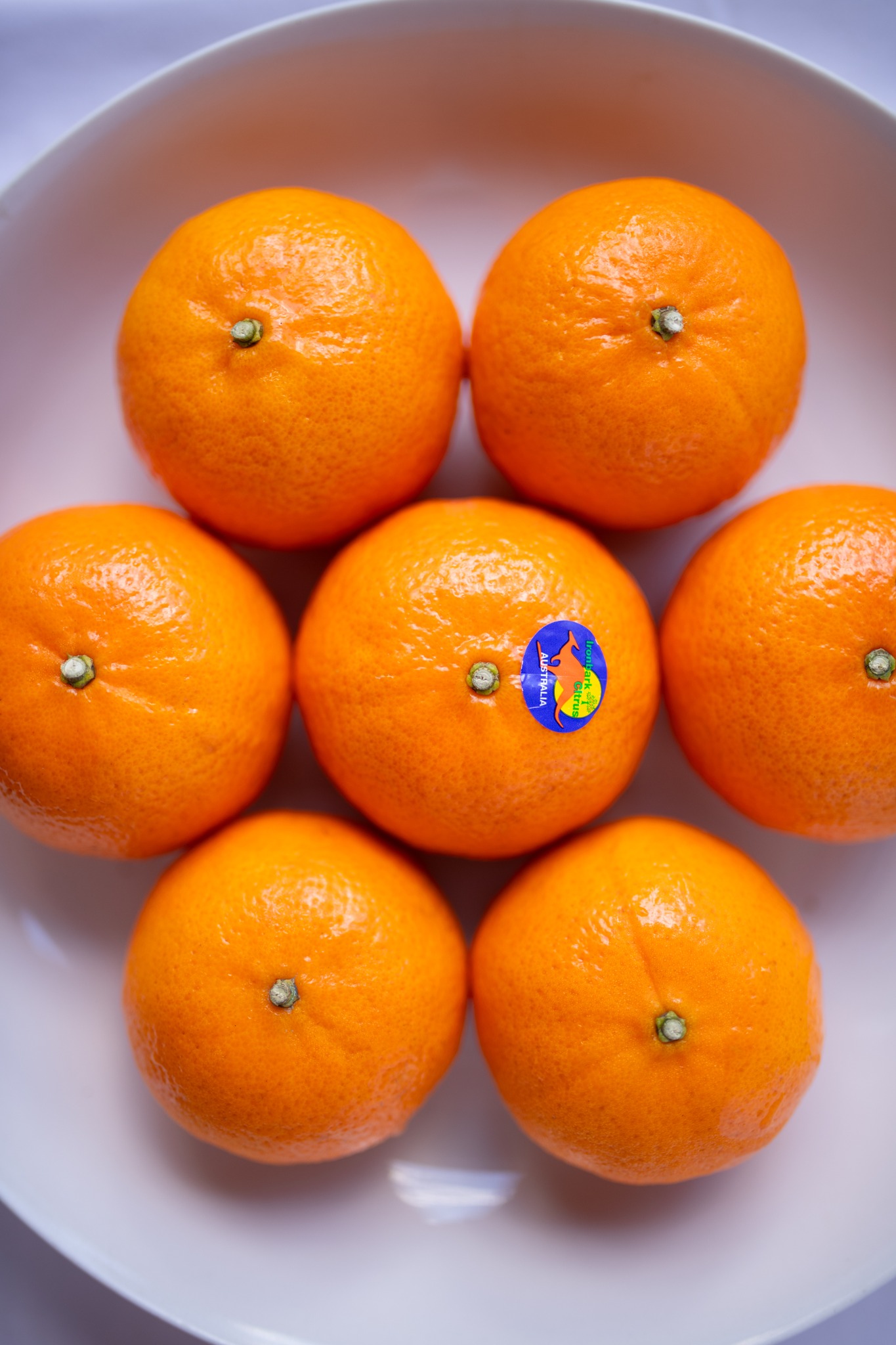 Why are Aldi mandarins extremely shiny?
